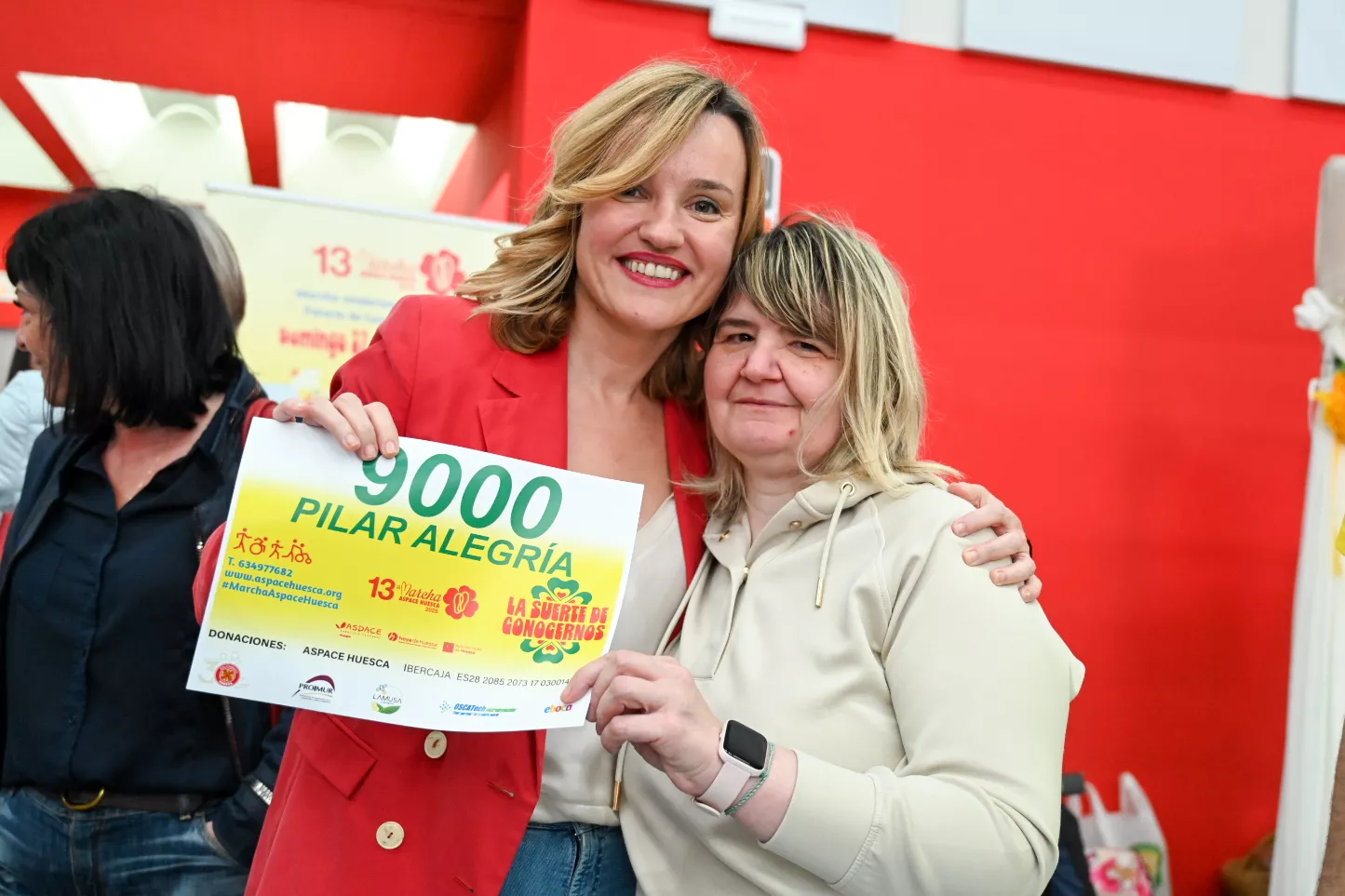 Pre-Marcha Aspace en el Palacio de Congresos de Huesca.