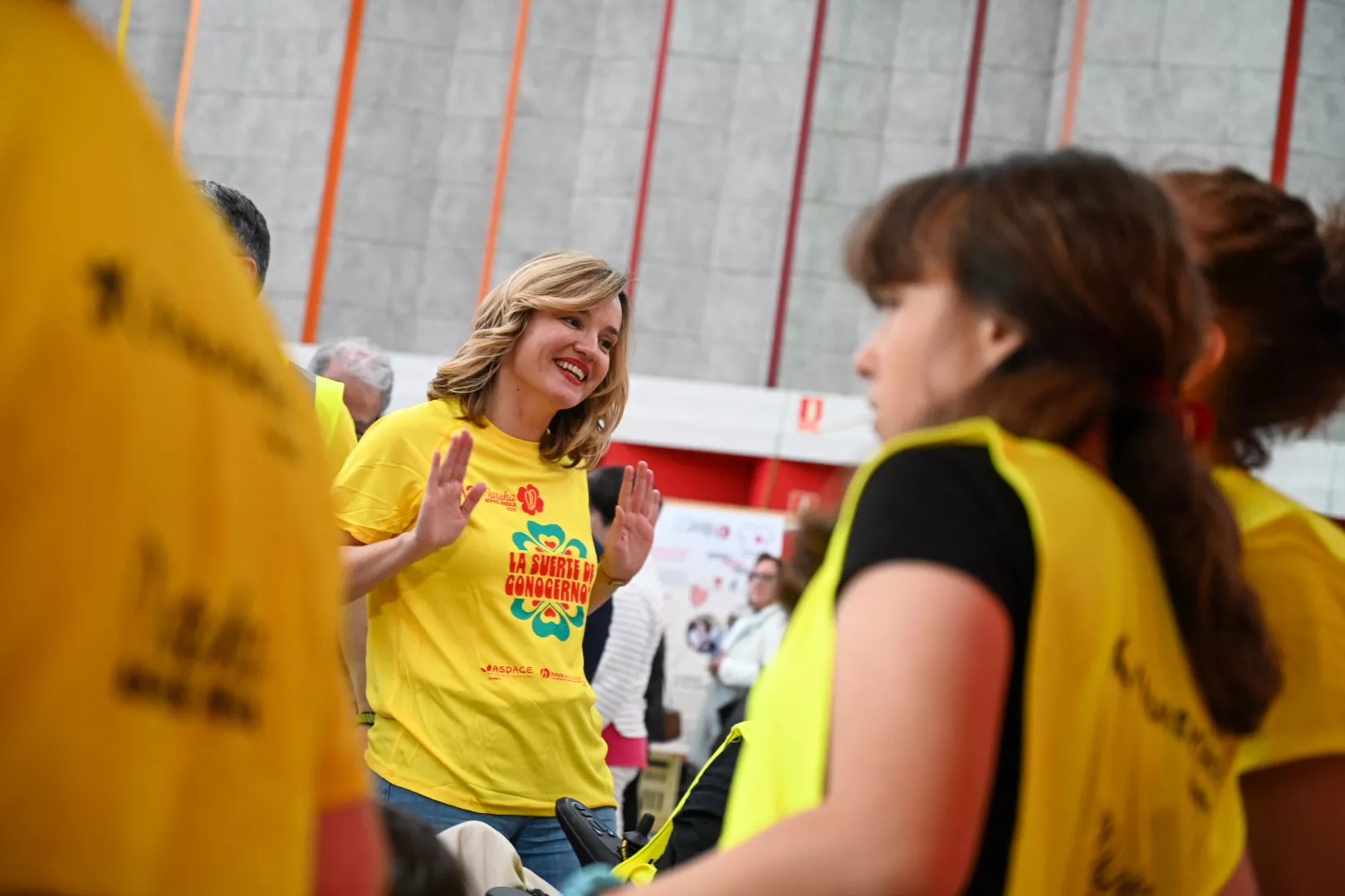 Pre-Marcha Aspace en el Palacio de Congresos de Huesca.