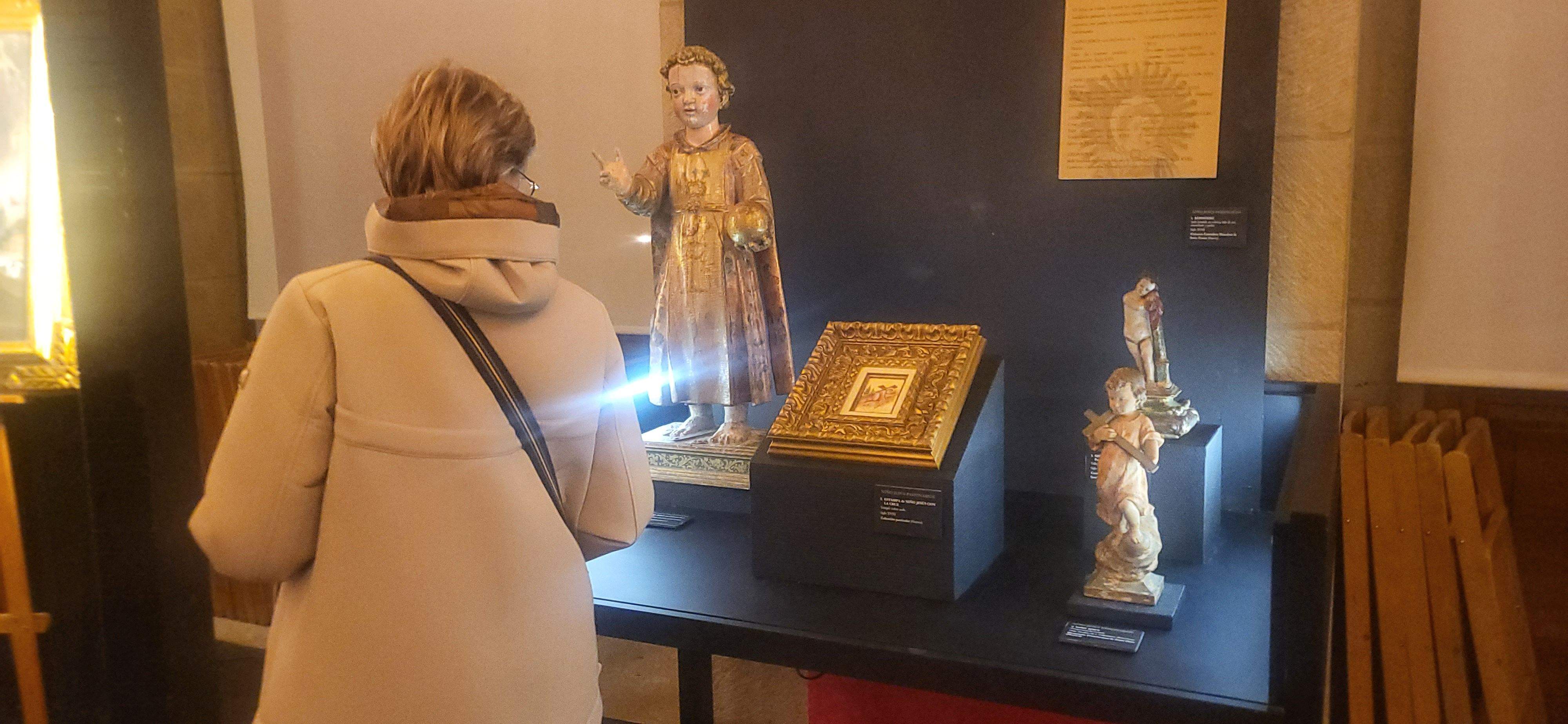 Imágenes de la exposición de tallas del Niño Jesús Un mozardet como un sol”. Foto Myriam Martínez 