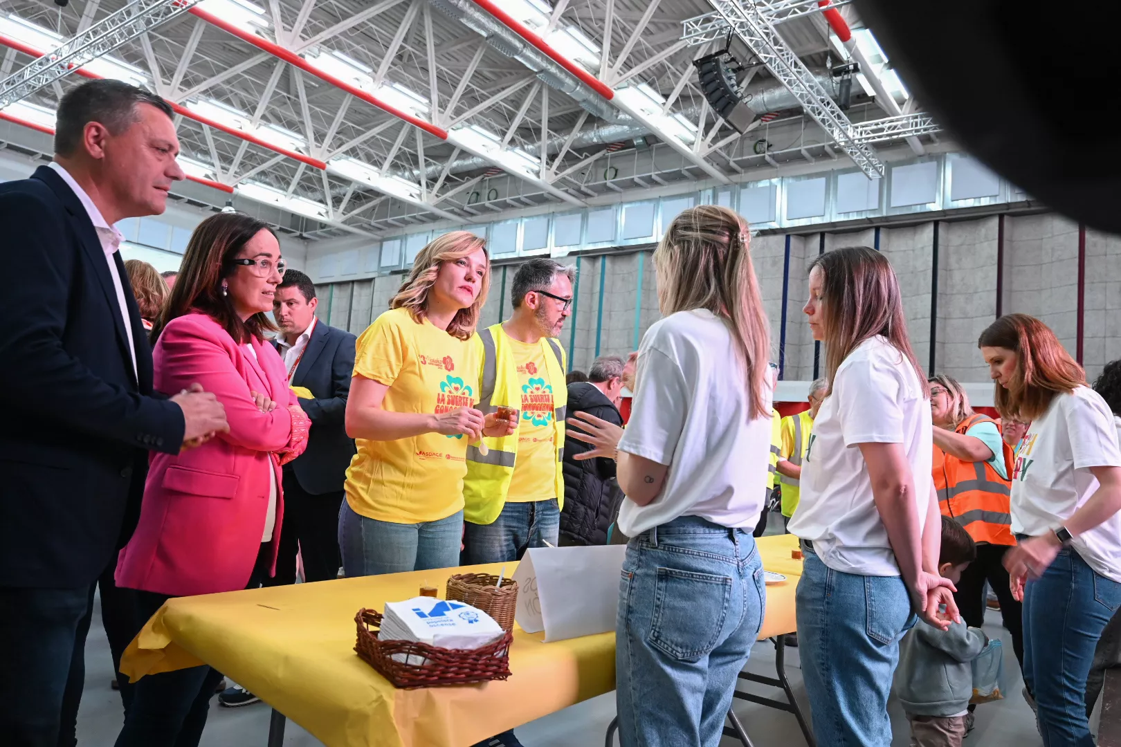 Pre-Marcha Aspace en el Palacio de Congresos de Huesca.