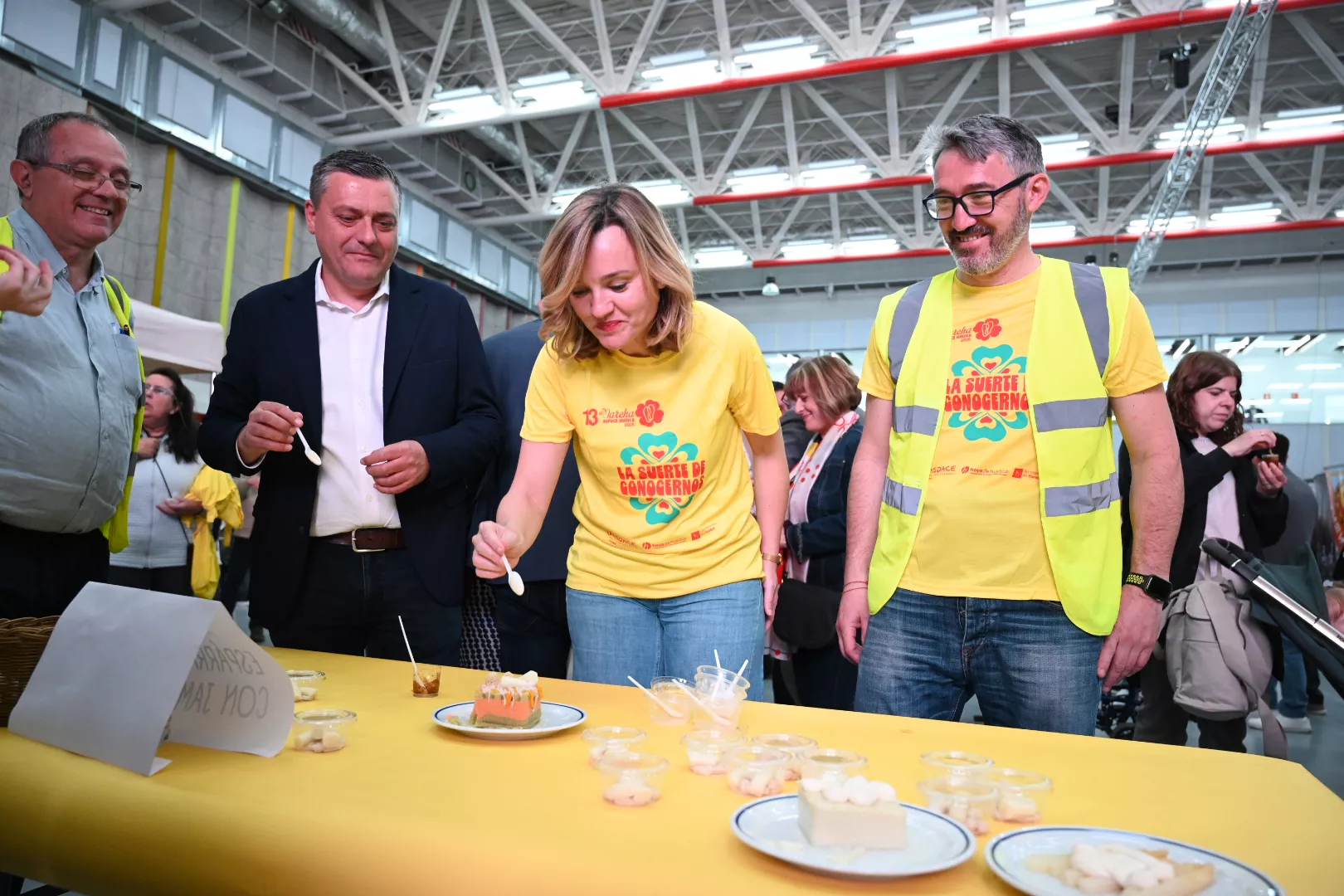 Pre-Marcha Aspace en el Palacio de Congresos de Huesca.