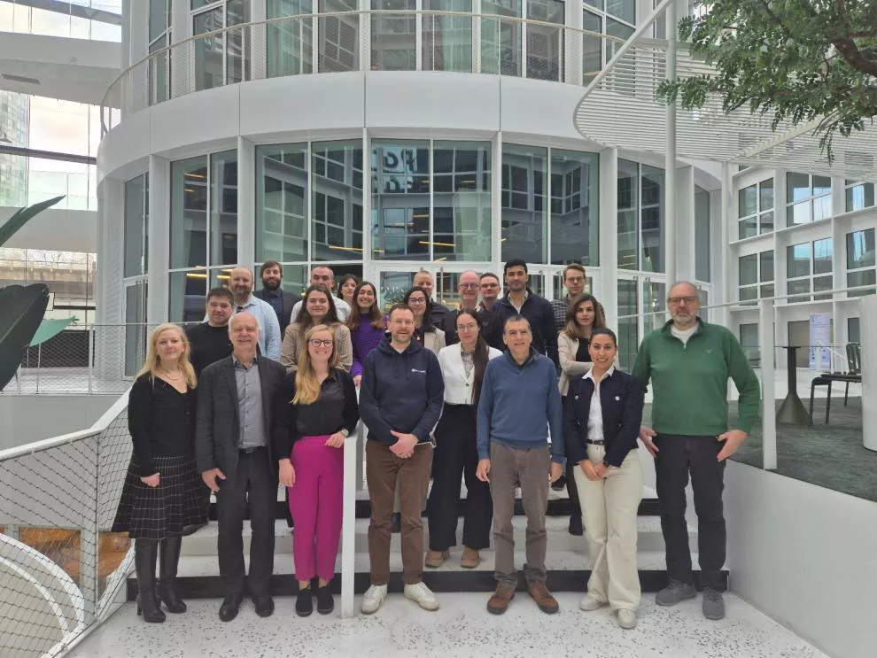 Participantes en la reunión del Consorcio Titán