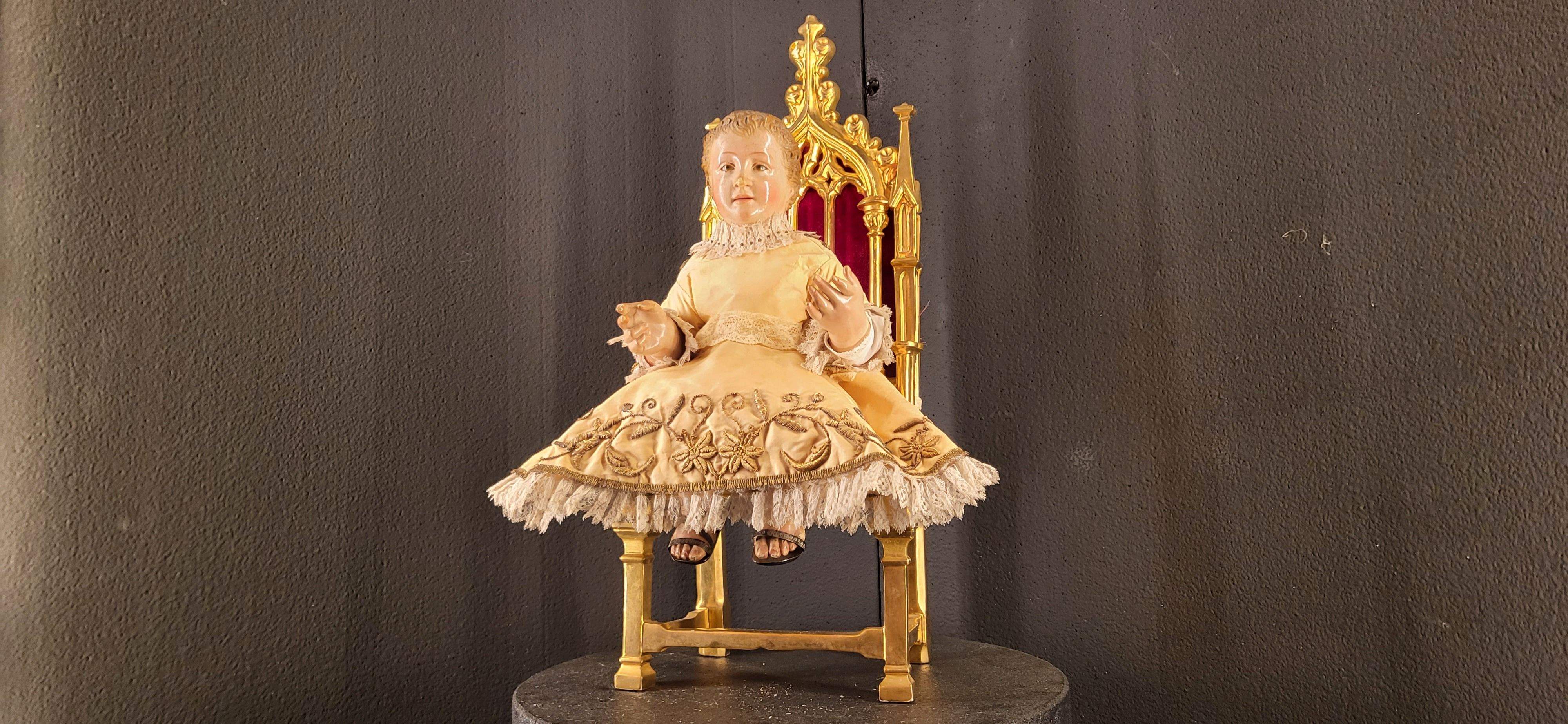 Imágenes de la exposición de tallas del Niño Jesús Un mozardet como un sol”. Foto Myriam Martínez 