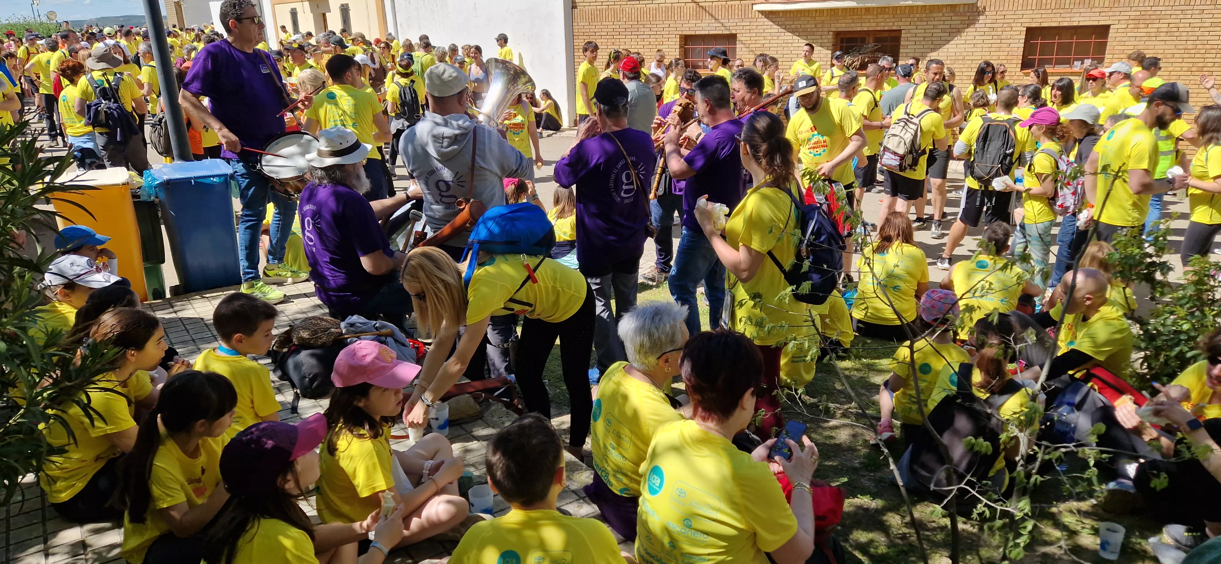 13 Marcha Aspace Huesca en Banariés. Foto Myriam Martínez