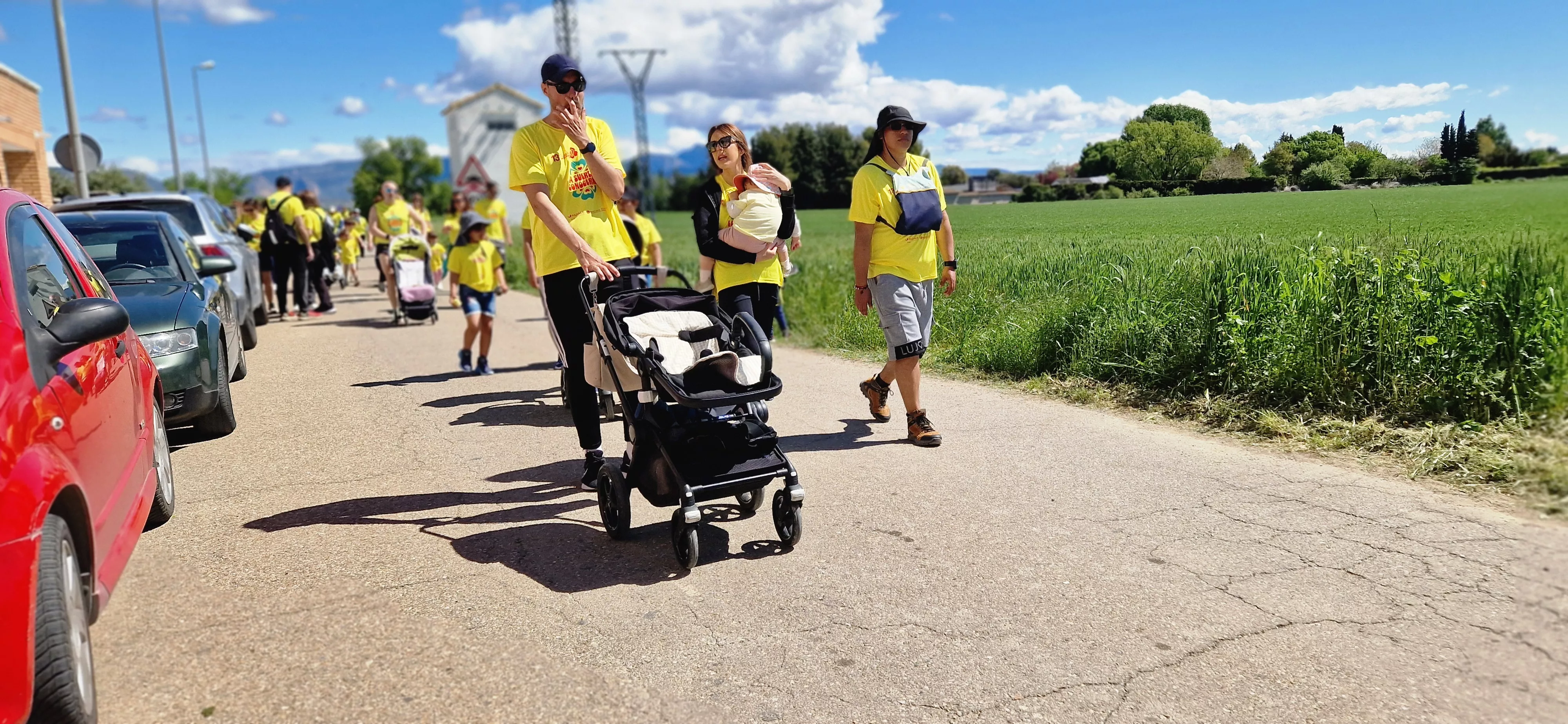 13 Marcha Aspace Huesca en Banariés. Foto Myriam Martínez
