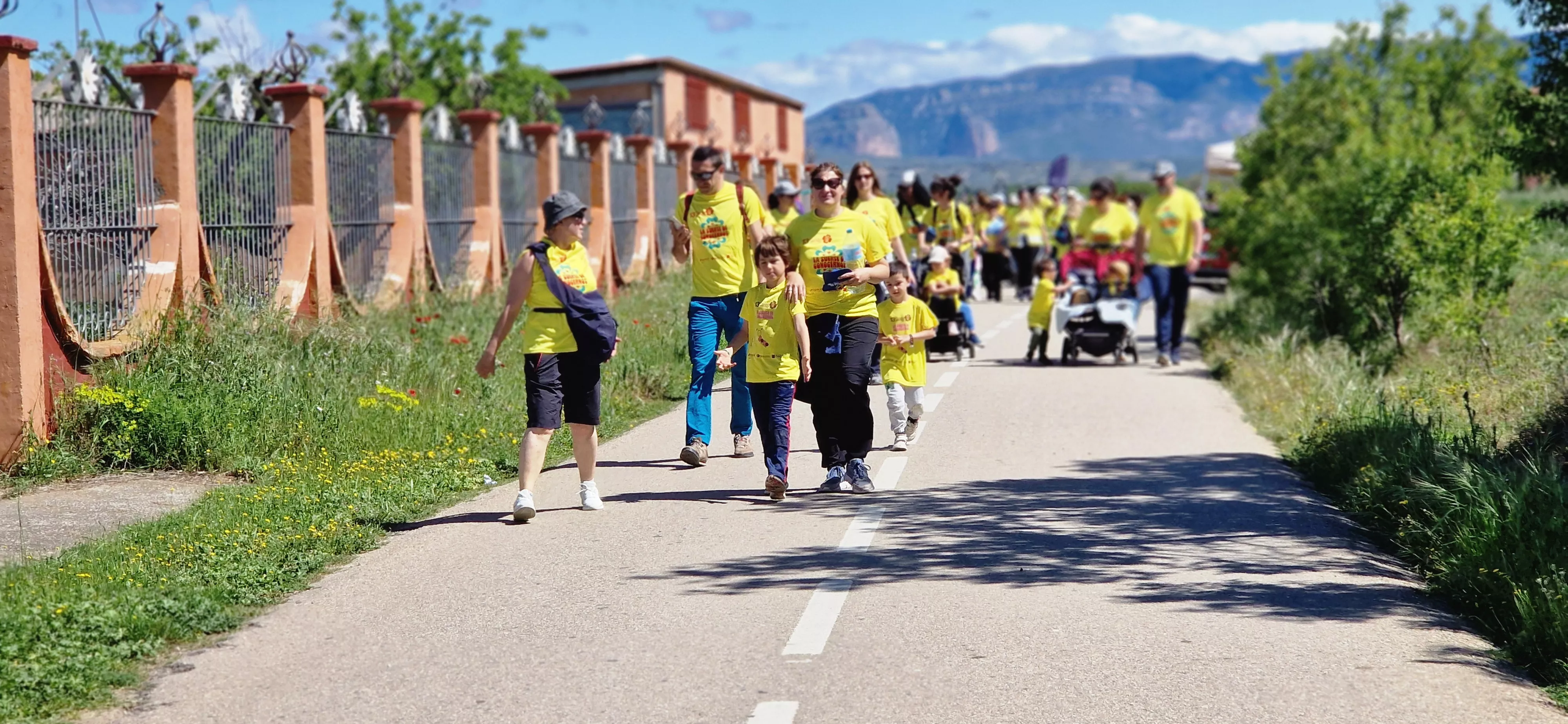 13 Marcha Aspace Huesca en Banariés. Foto Myriam Martínez