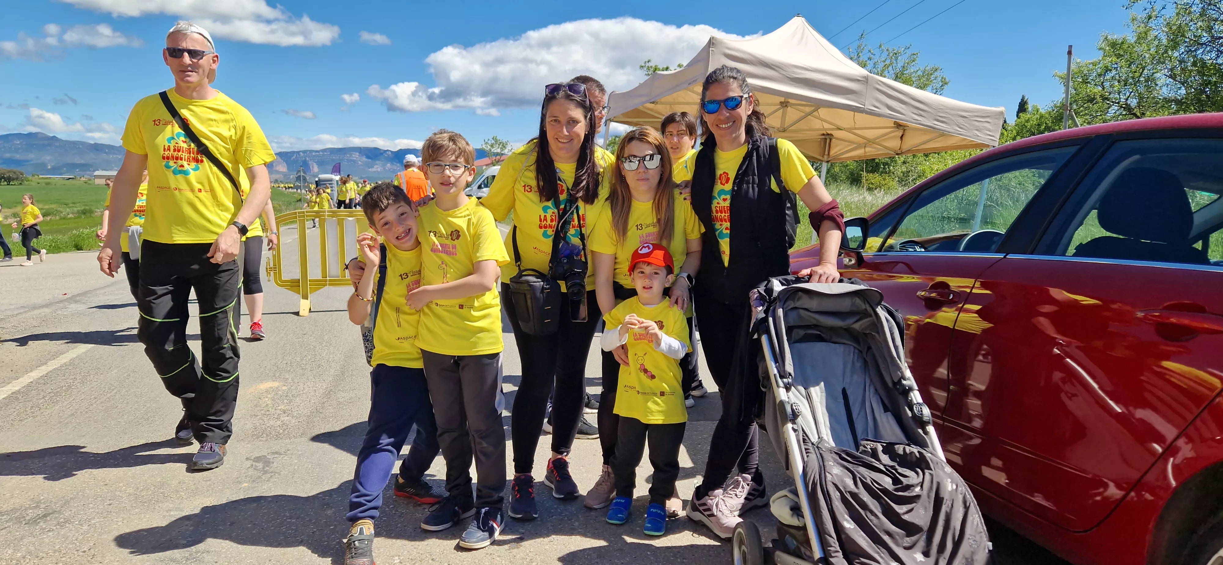 13 Marcha Aspace Huesca en Banariés. Foto Myriam Martínez