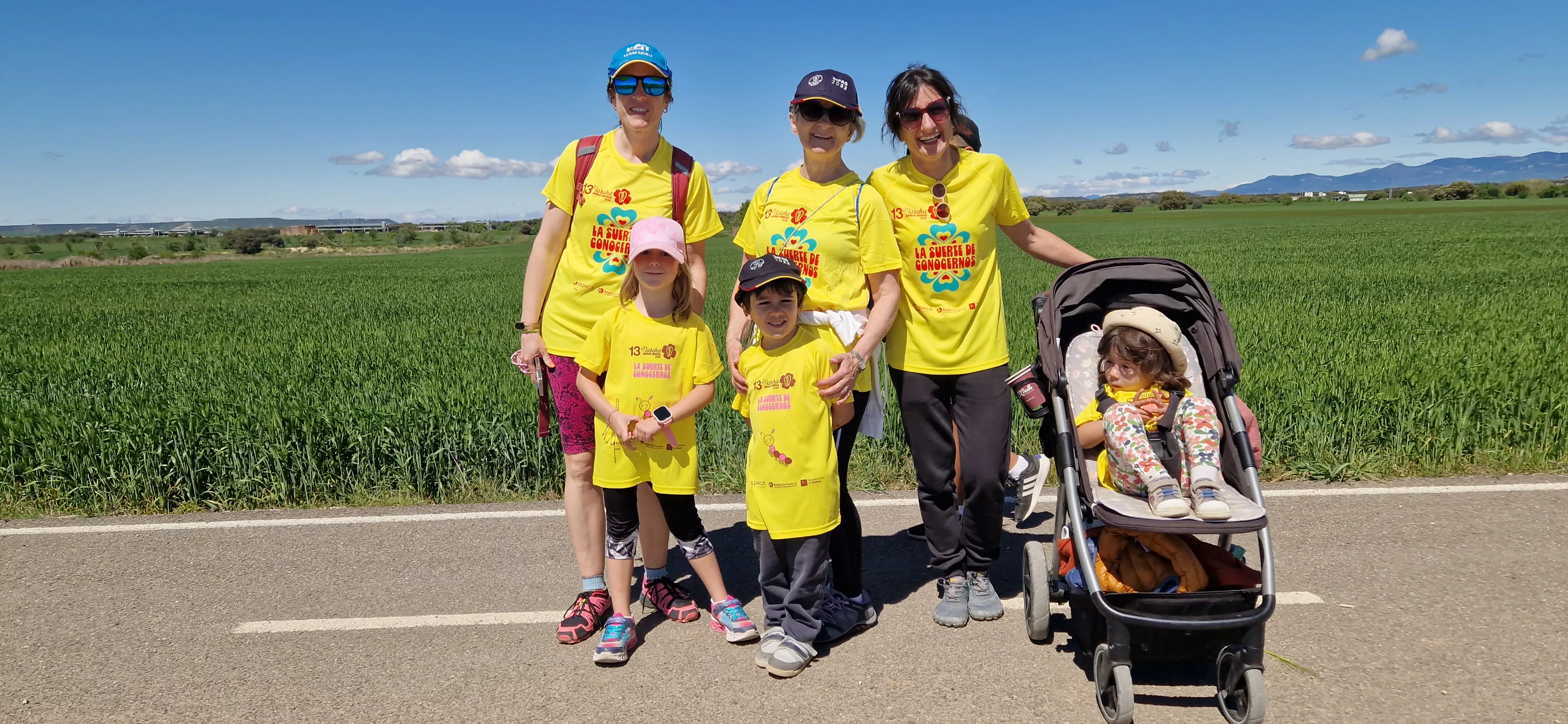 13 Marcha Aspace Huesca en Banariés. Foto Myriam Martínez