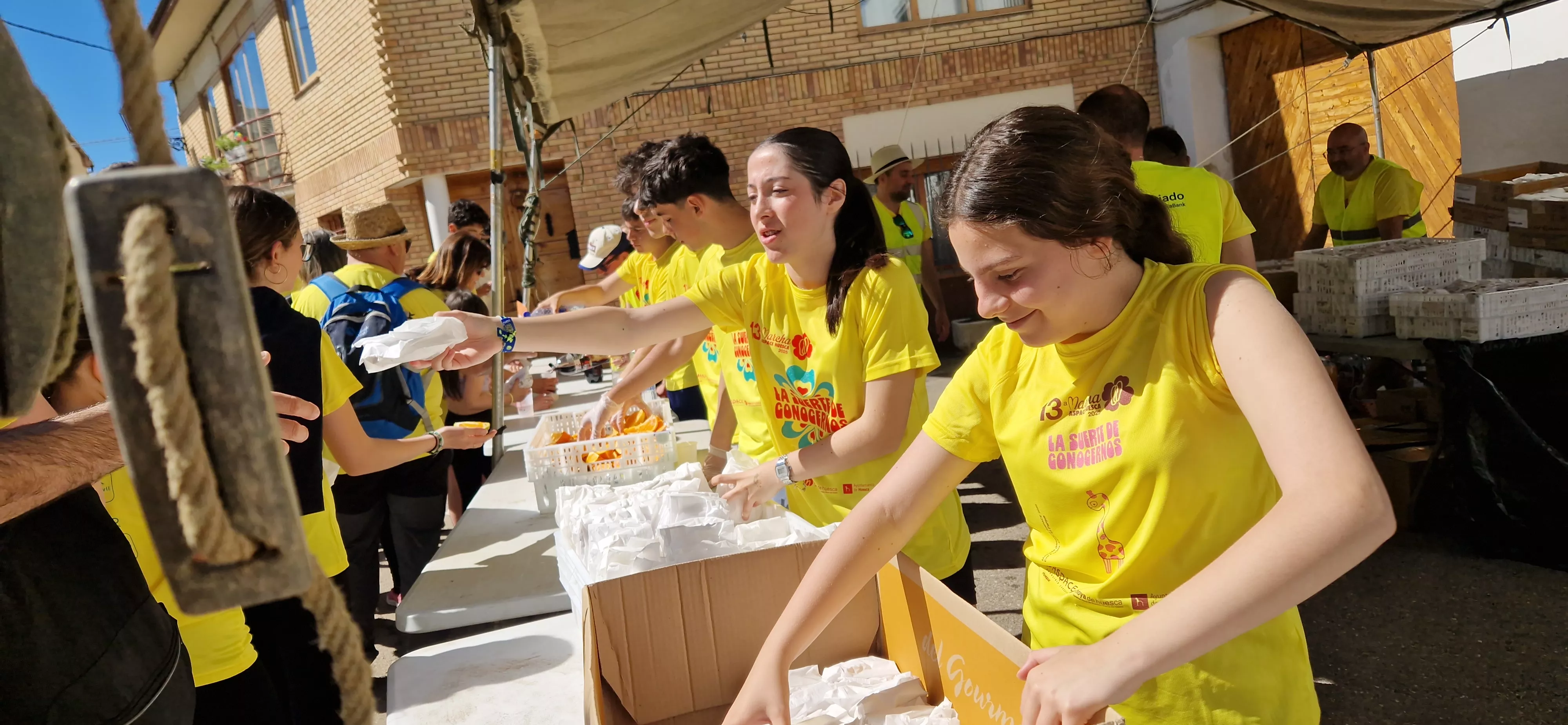 13 Marcha Aspace Huesca en Banariés. Foto Myriam Martínez