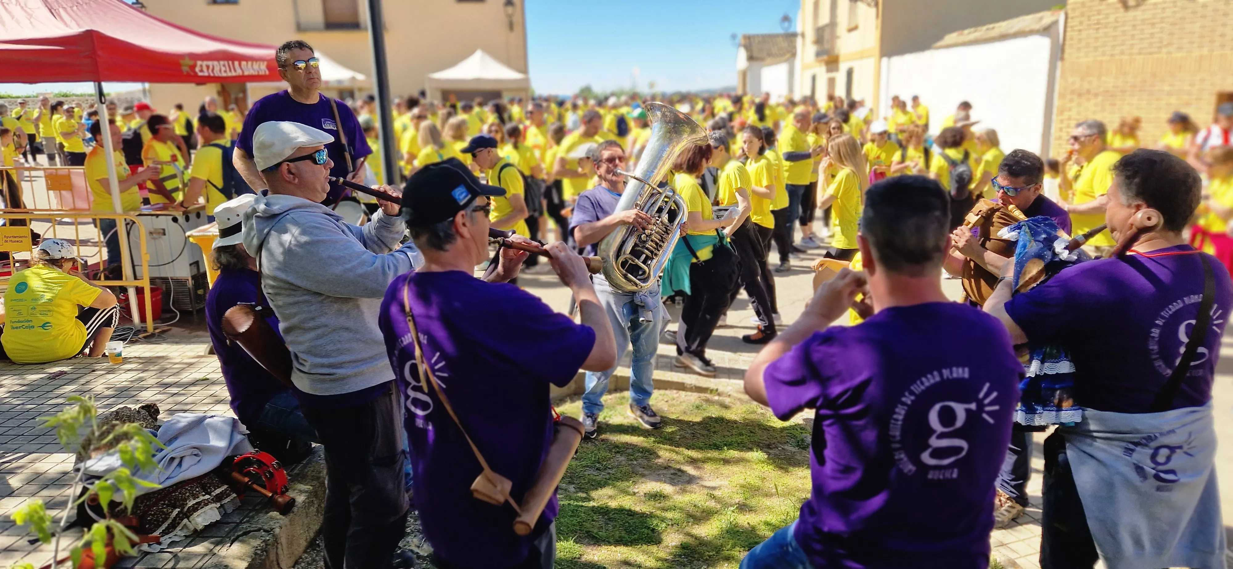 13 Marcha Aspace Huesca en Banariés. Foto Myriam Martínez