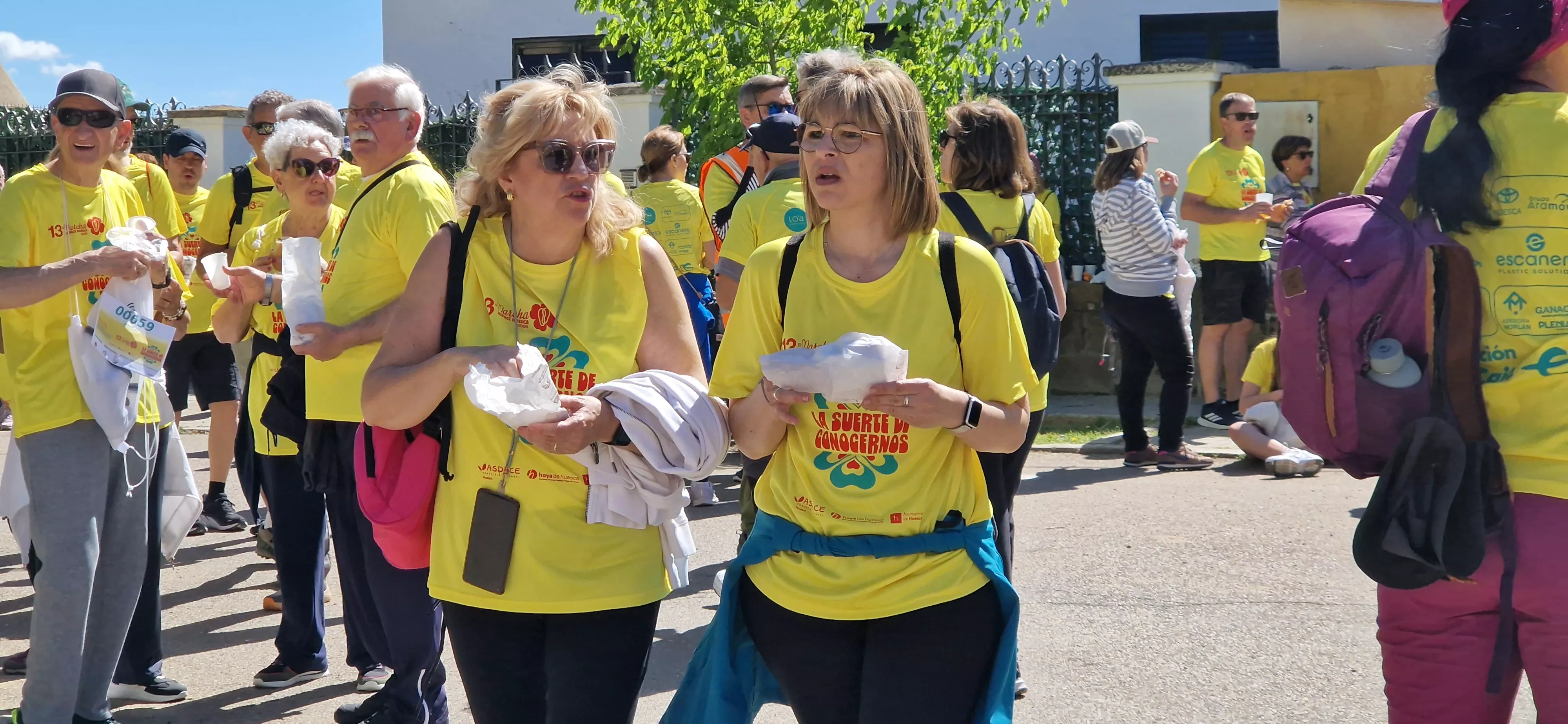 13 Marcha Aspace Huesca en Banariés. Foto Myriam Martínez