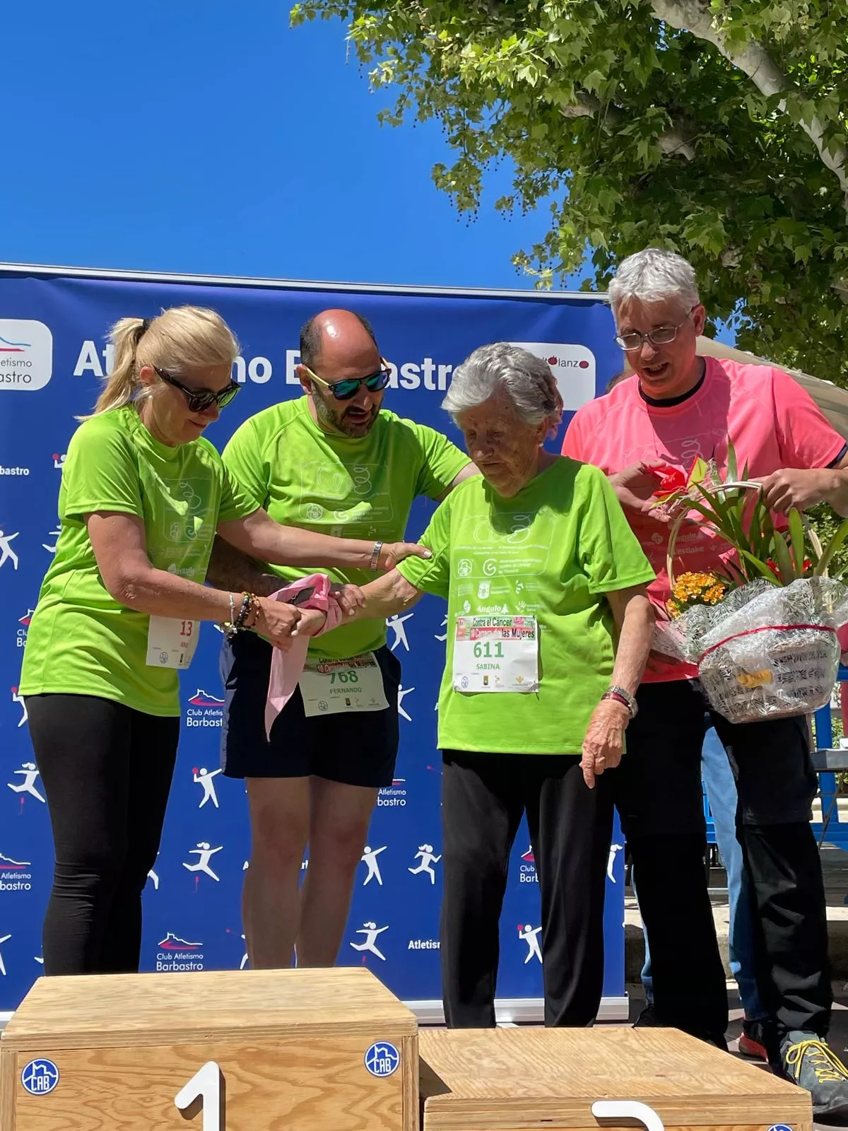  Carrera y la Marcha contra el Cáncer en Barbastro