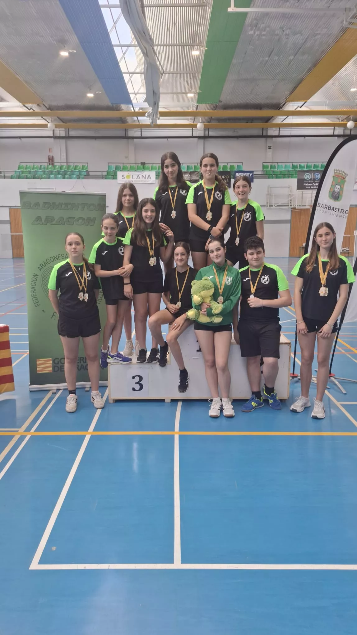 Provincial Juegos Escolares Bádminton. VV Osca