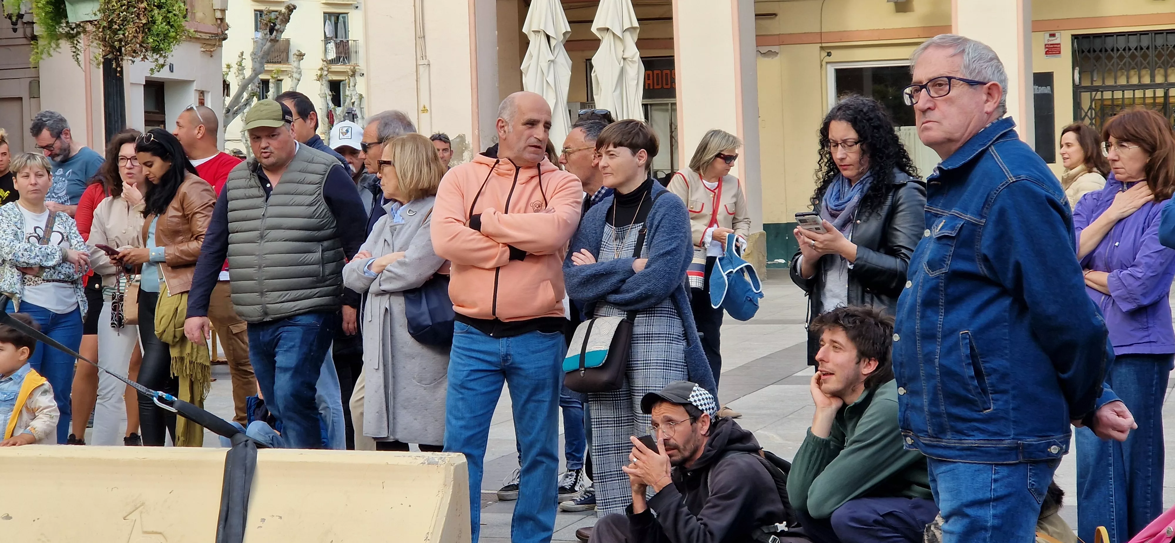 Festival de circo “Caminando por las nubes” en la plaza López Allué de Huesca. Foto Myriam Martínez