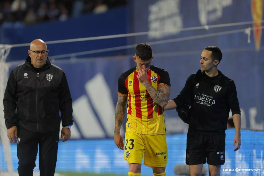 Óscar Sielva se retira lesionado