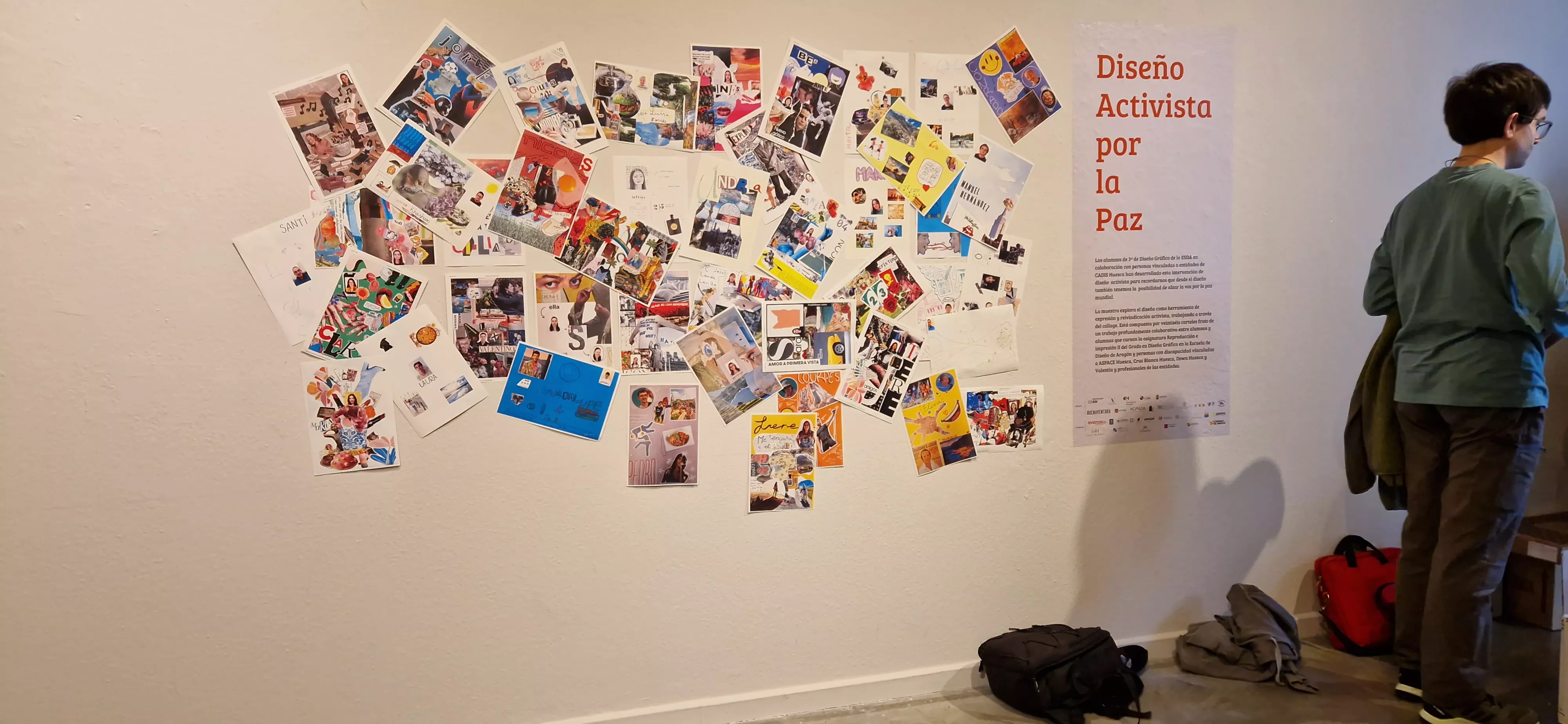  Inauguración de la exposición “Diseño activista por la paz” de Diversario 2025. Foto Myriam Martínez 