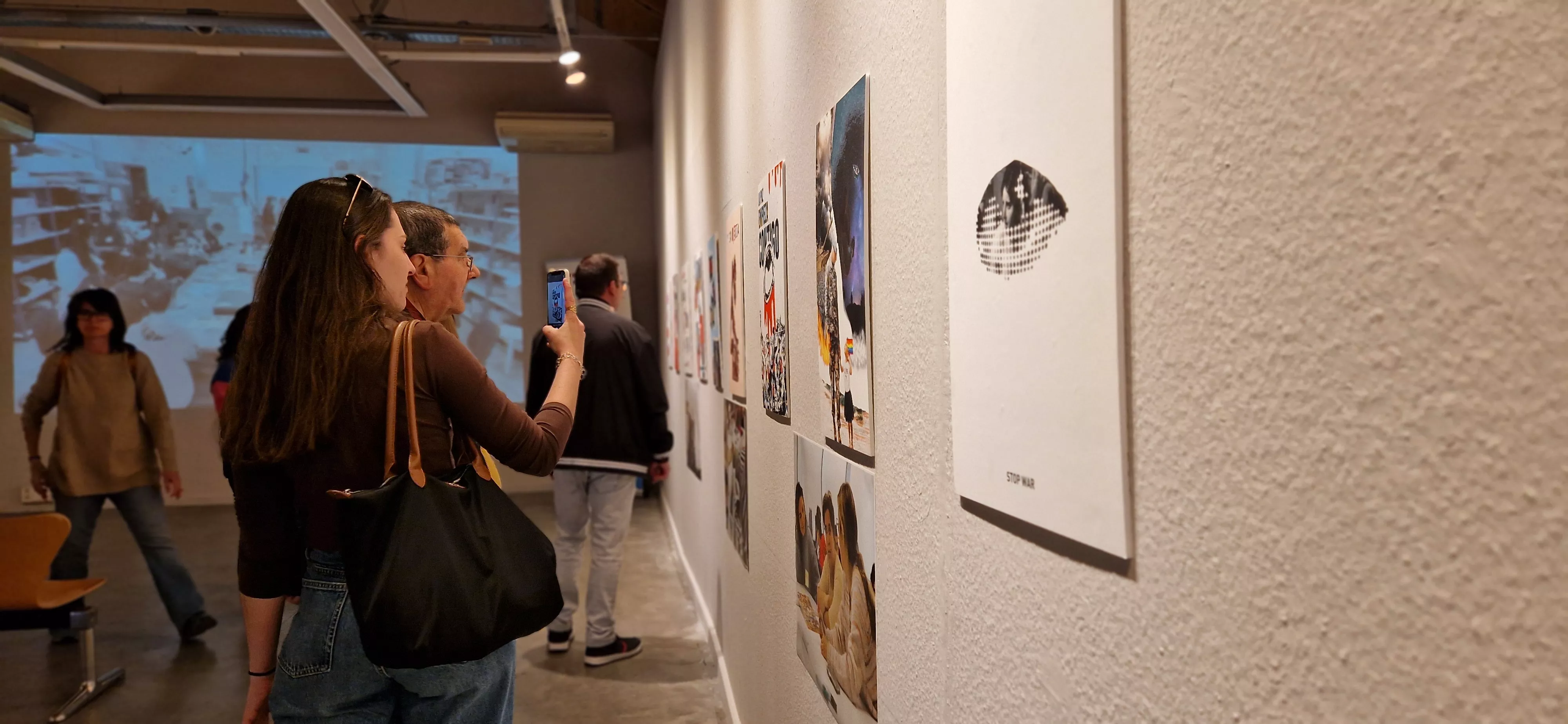  Inauguración de la exposición “Diseño activista por la paz” de Diversario 2025. Foto Myriam Martínez 