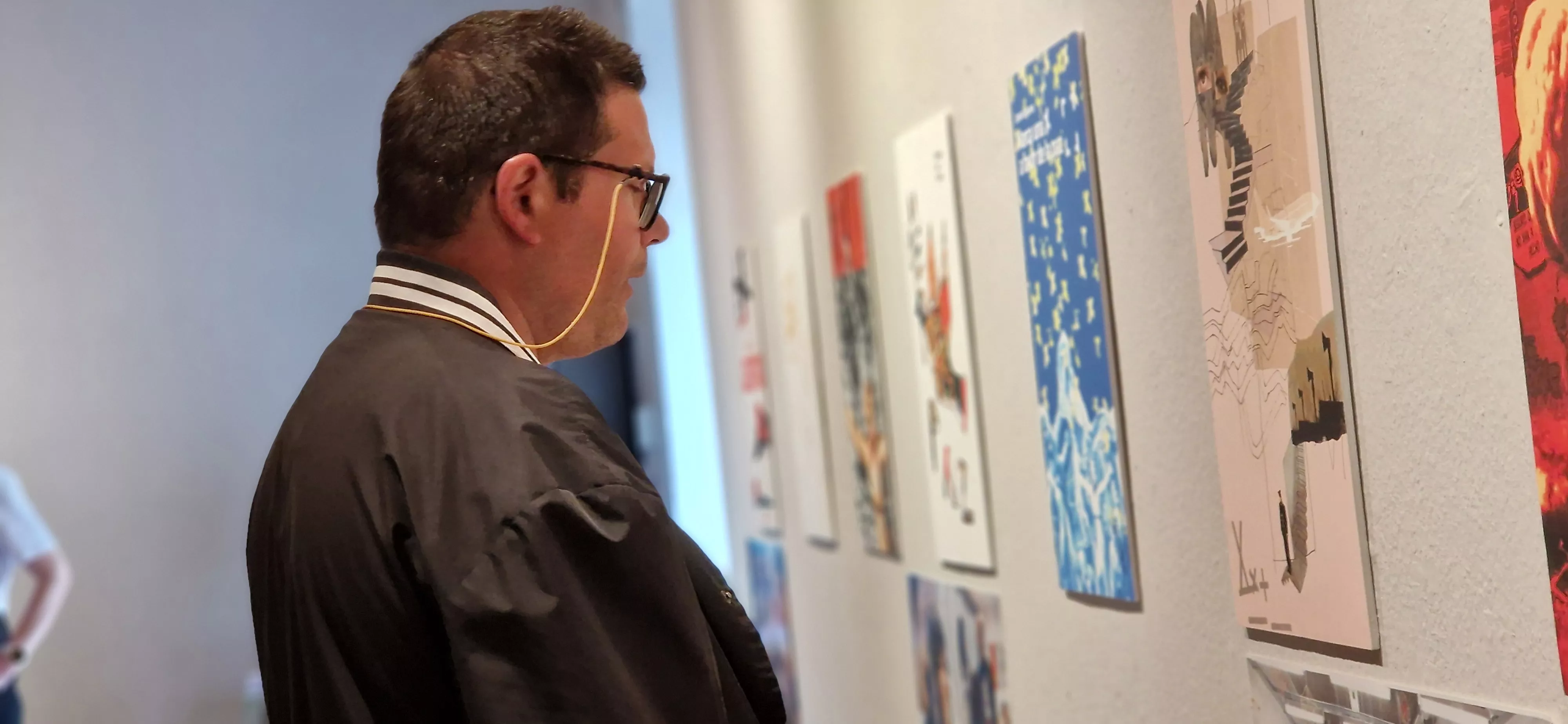  Inauguración de la exposición “Diseño activista por la paz” de Diversario 2025. Foto Myriam Martínez 