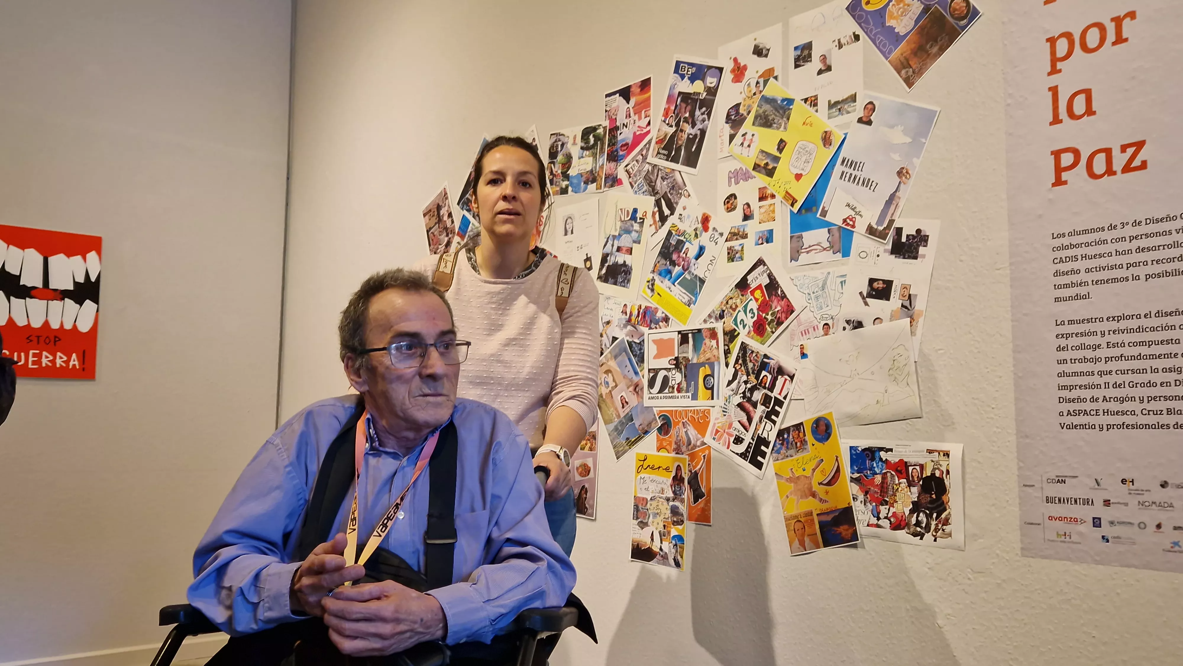  Inauguración de la exposición “Diseño activista por la paz” de Diversario 2025. Foto Myriam Martínez 