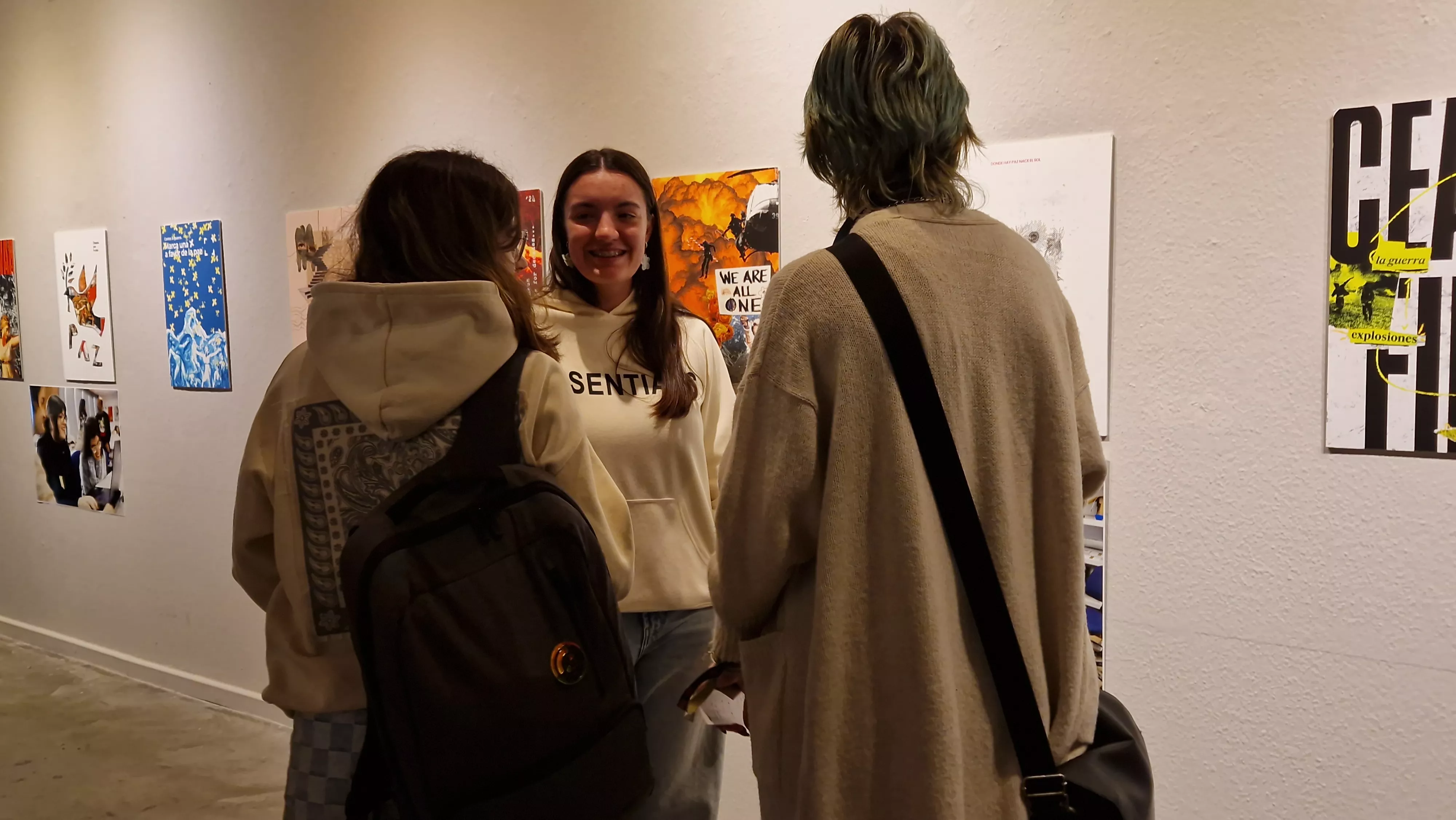  Inauguración de la exposición “Diseño activista por la paz” de Diversario 2025. Foto Myriam Martínez 