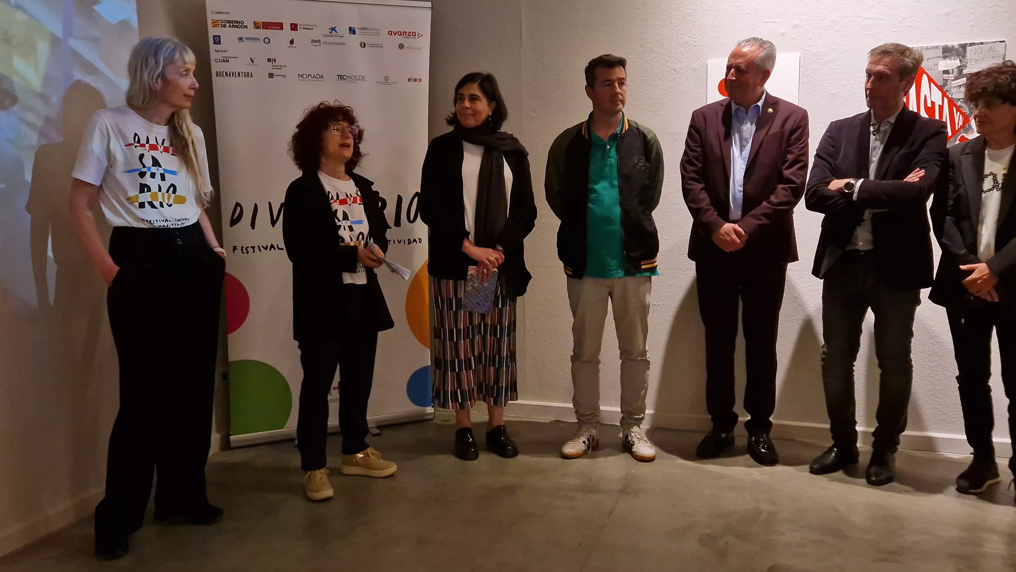  Inauguración de la exposición “Diseño activista por la paz” de Diversario 2025. Foto Myriam Martínez 