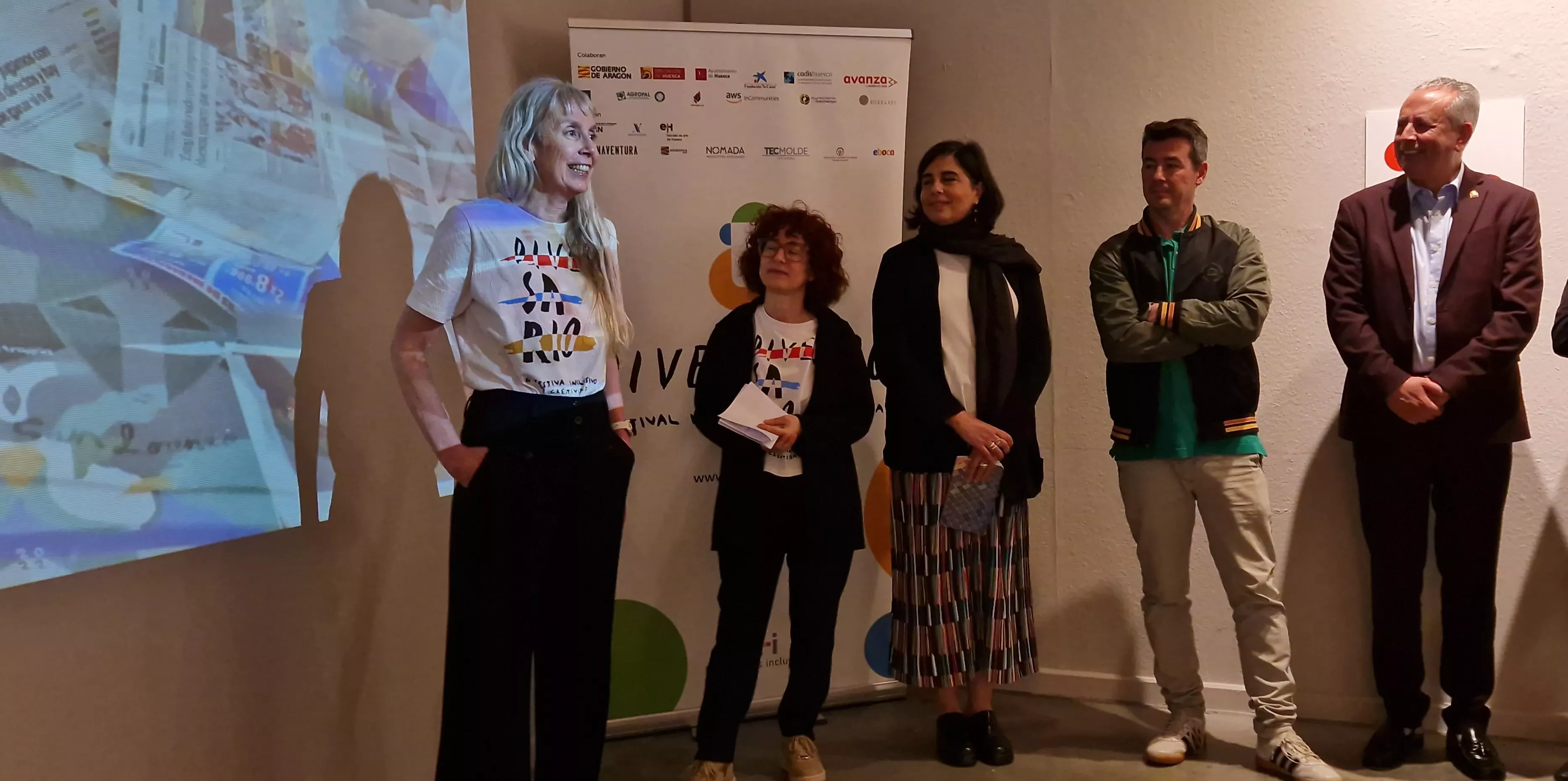  Inauguración de la exposición “Diseño activista por la paz” de Diversario 2025. Foto Myriam Martínez 