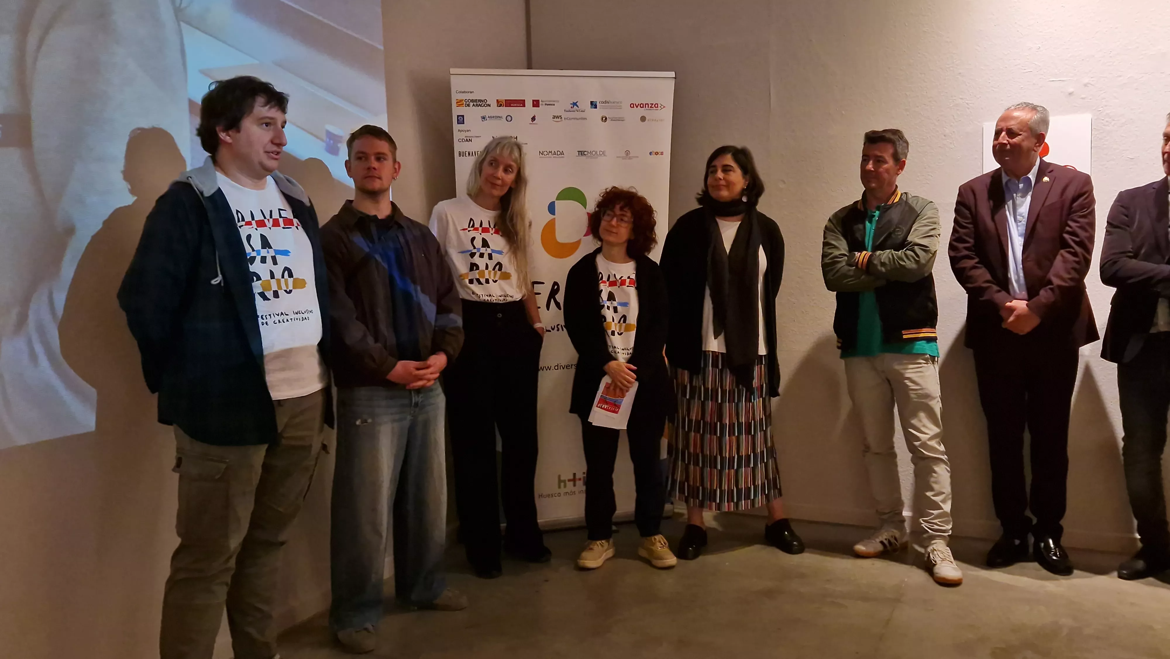  Inauguración de la exposición “Diseño activista por la paz” de Diversario 2025. Foto Myriam Martínez 