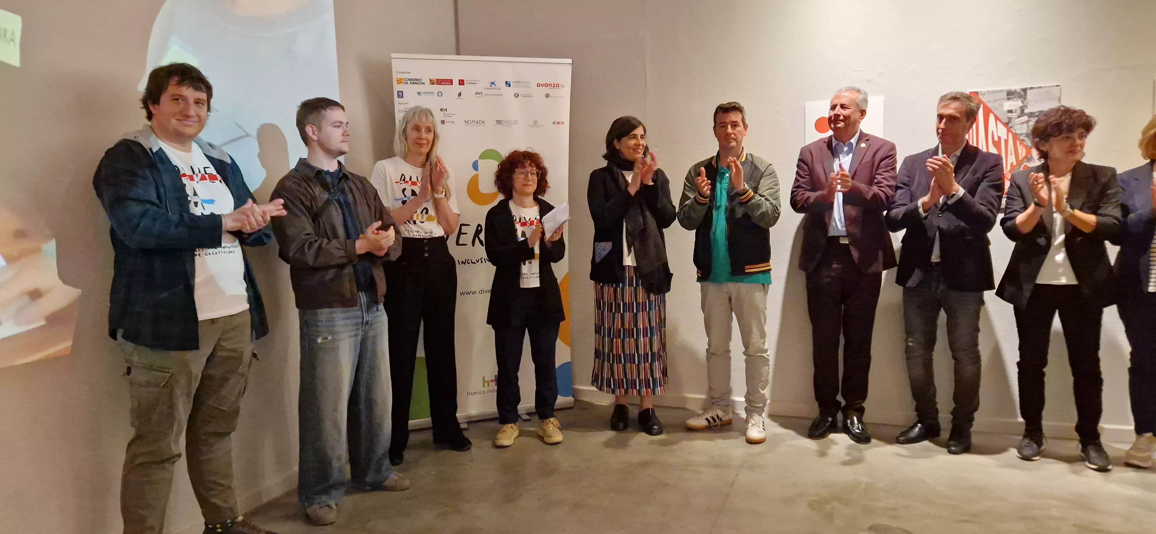  Inauguración de la exposición “Diseño activista por la paz” de Diversario 2025. Foto Myriam Martínez 