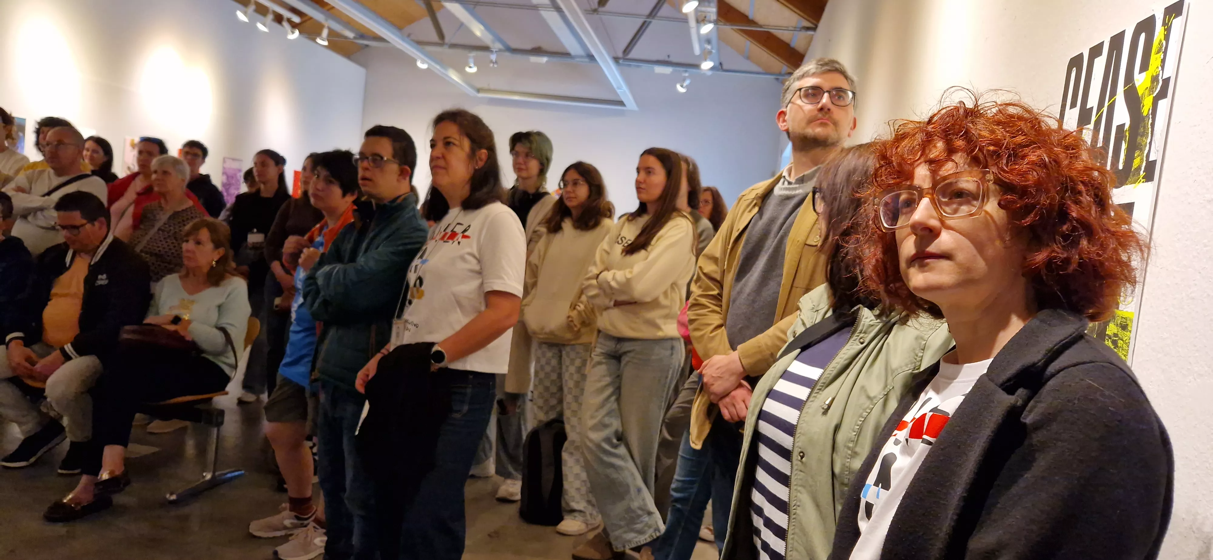  Inauguración de la exposición “Diseño activista por la paz” de Diversario 2025. Foto Myriam Martínez 