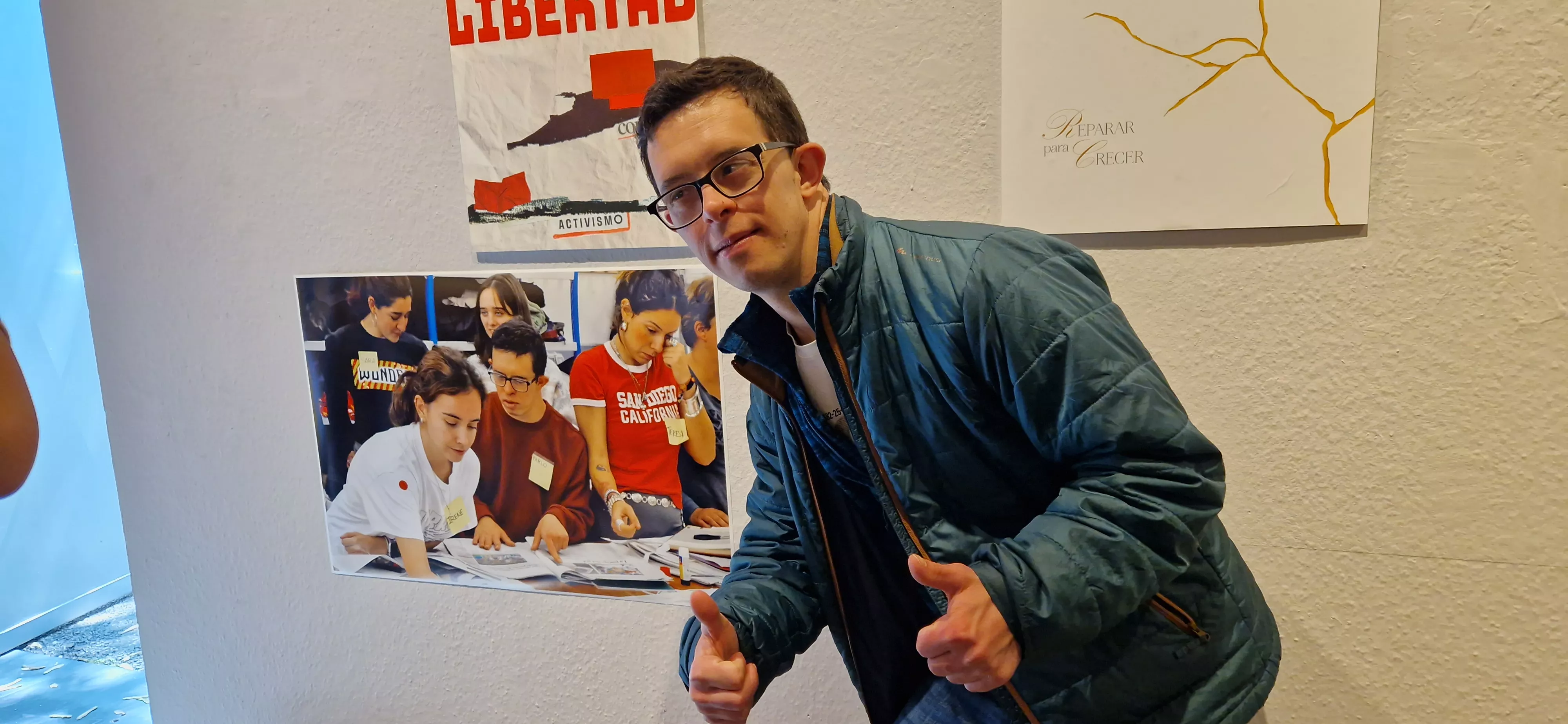  Inauguración de la exposición “Diseño activista por la paz” de Diversario 2025. Foto Myriam Martínez 