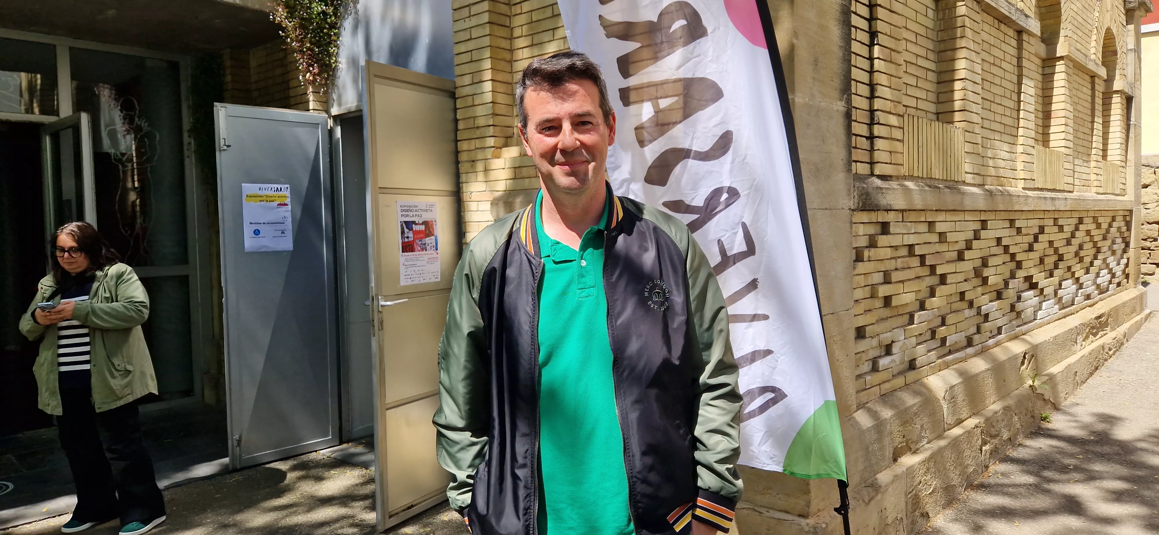  Inauguración de la exposición “Diseño activista por la paz” de Diversario 2025. Foto Myriam Martínez 