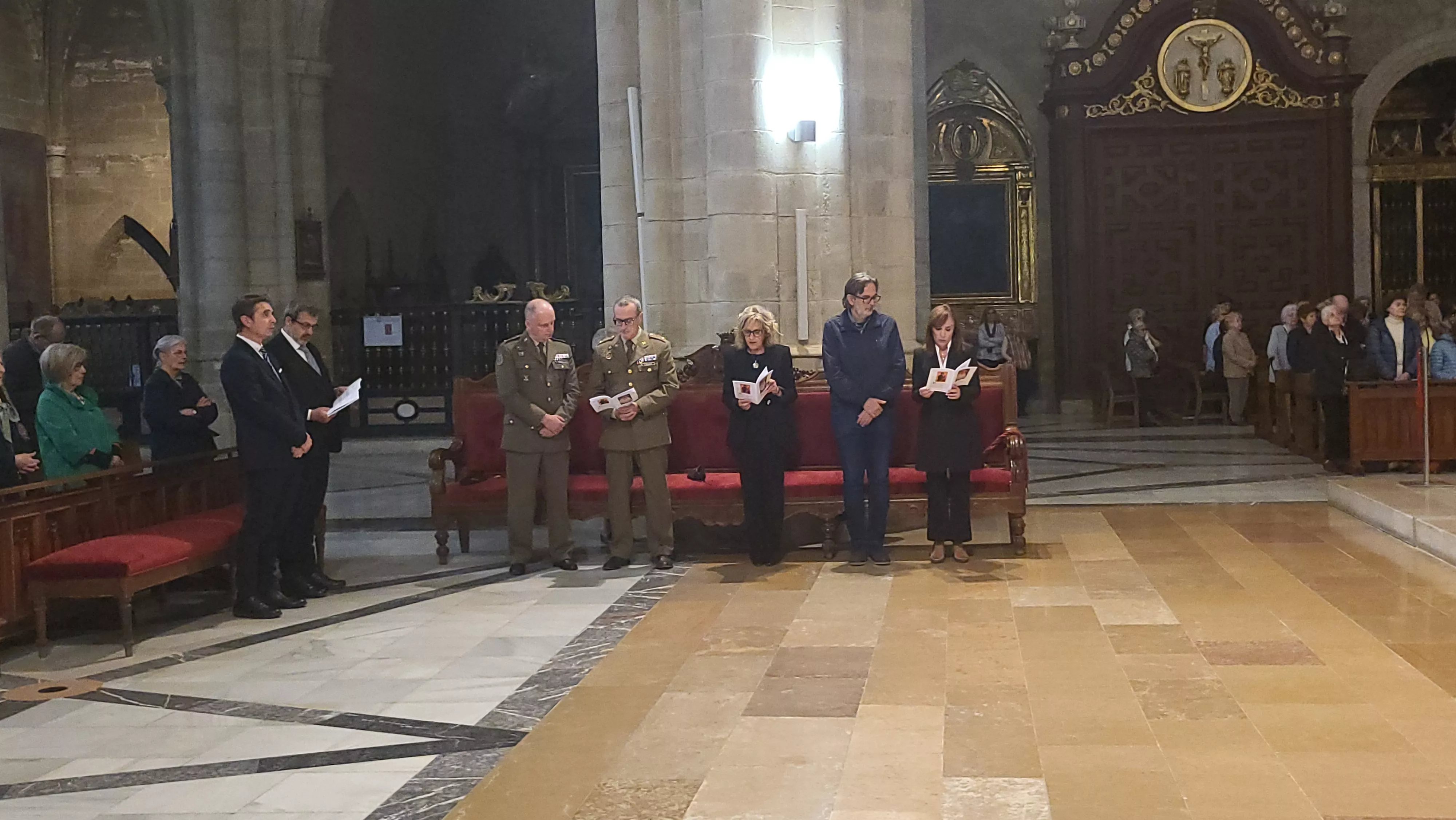 Misa Funeral por el Papa Francisco en la Catedral de Huesca