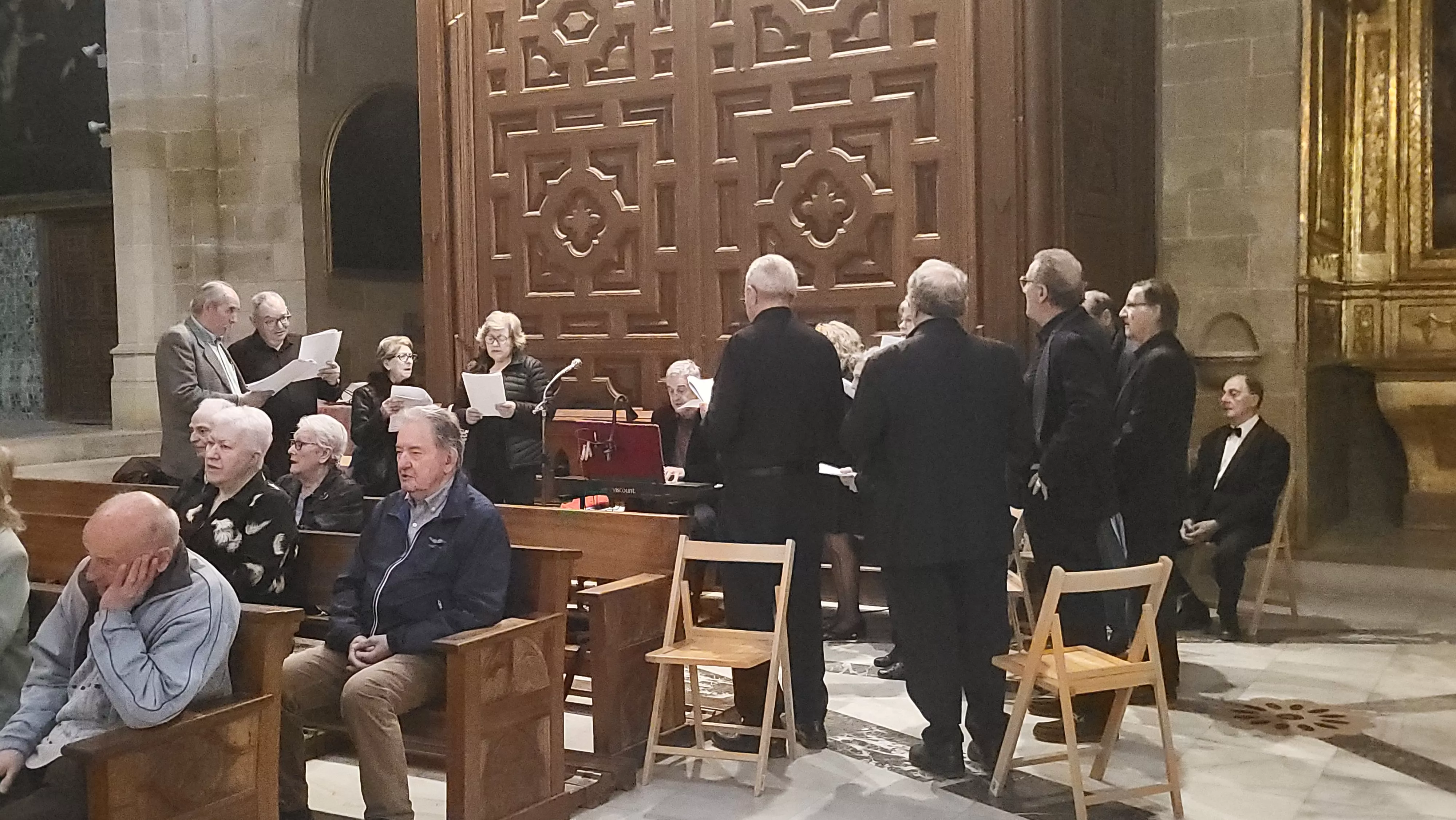Misa Funeral por el Papa Francisco en la Catedral de Huesca