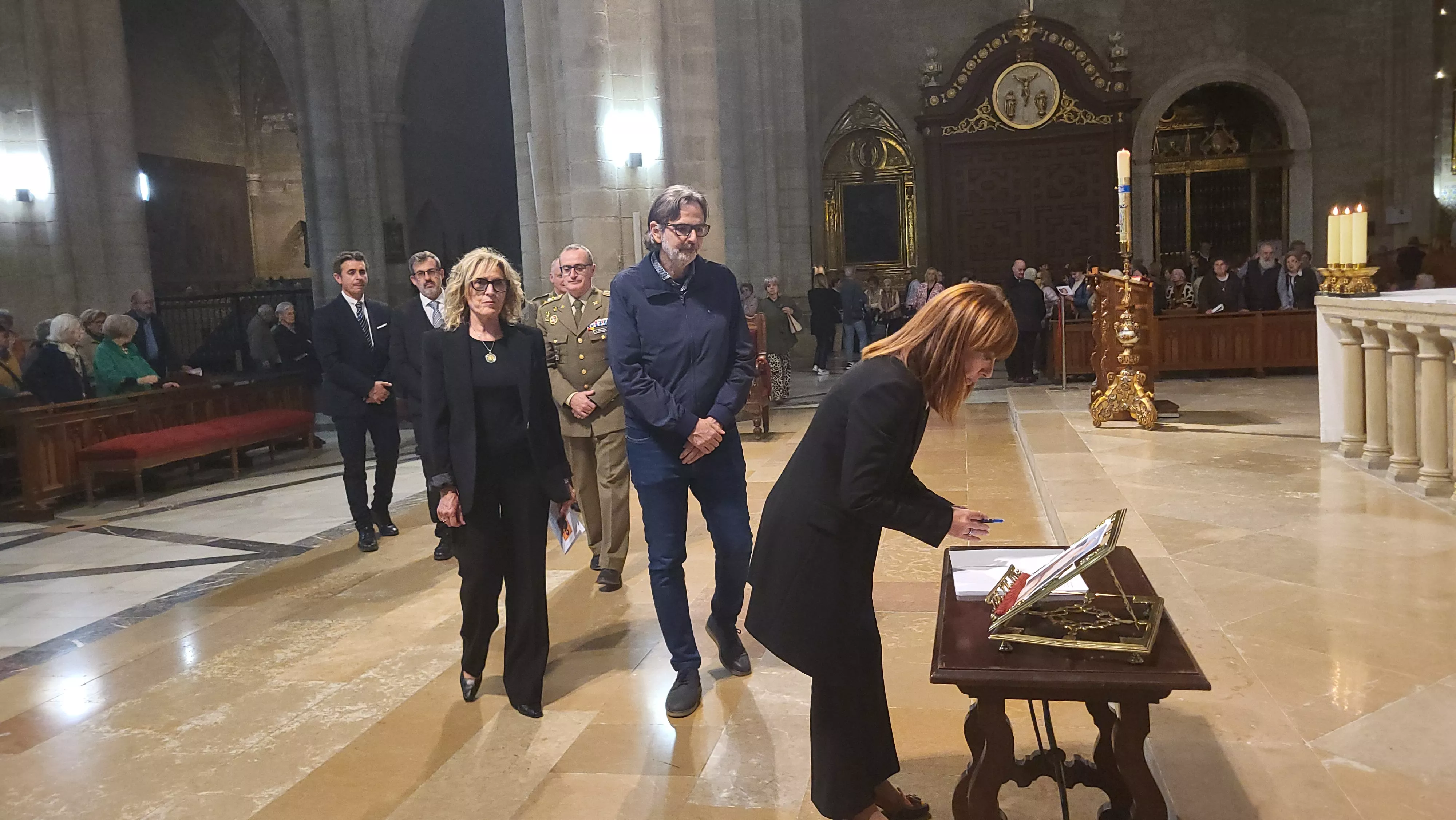 Misa Funeral por el Papa Francisco en la Catedral de Huesca