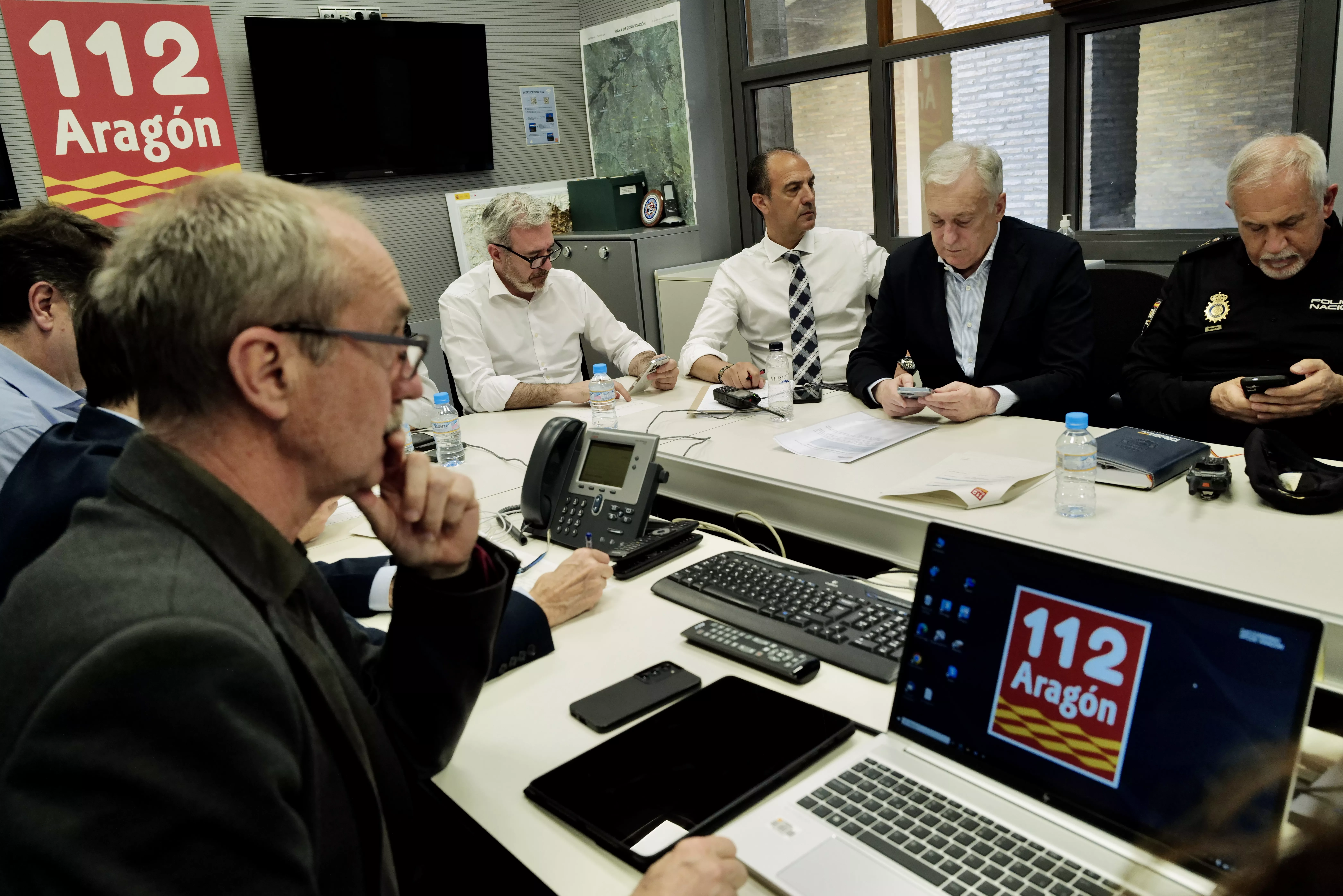 Reunión del Cecopi de Aragón.