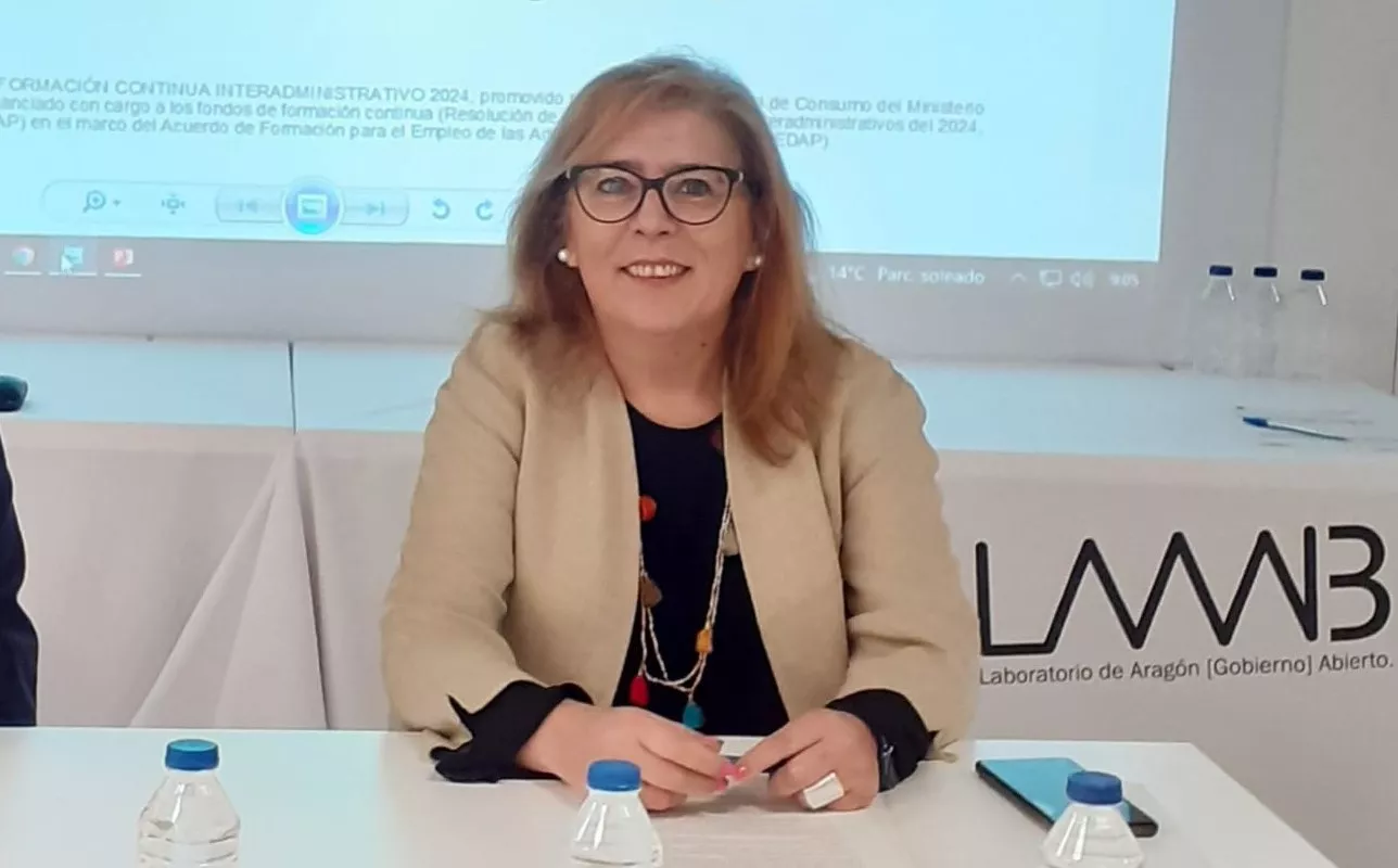 La directora general de Protección a los Consumidores y Usuarios de Aragón, Inma de Francisco.