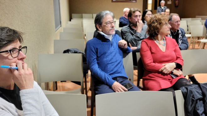 Algunos asistentes a la presentación de la campaña Algunos asistentes a la presentación de la campaña