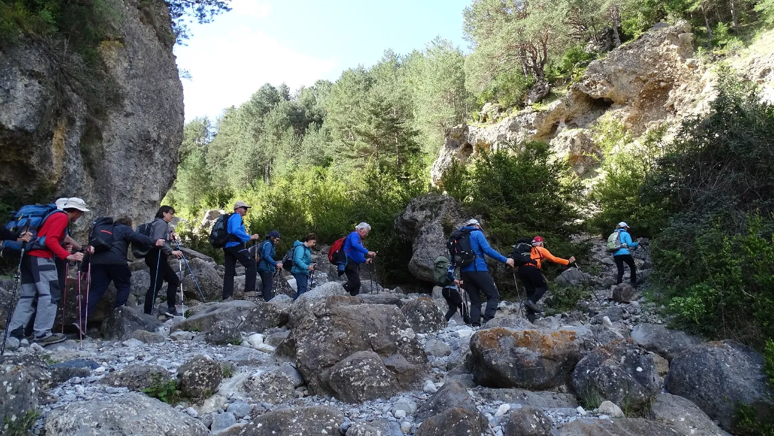 Barranco Saravillo. Foto Alfredo Zazo