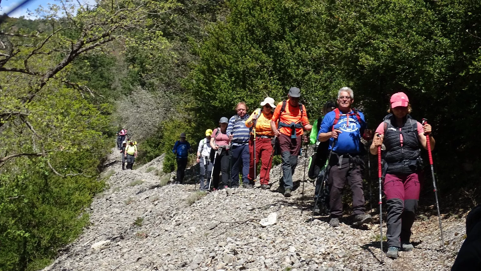 Por  la GR 15. Foto Alfredo Zazo