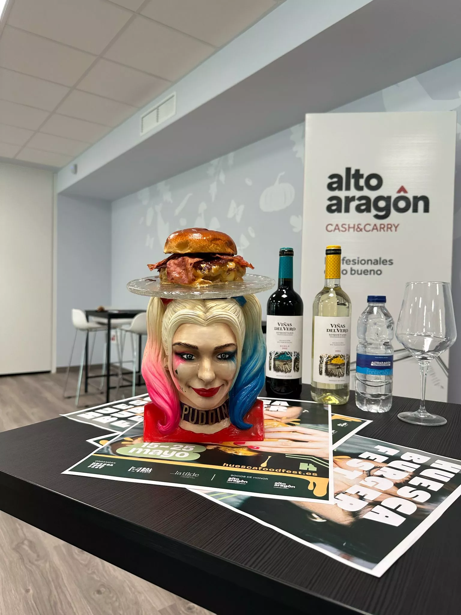 Presentación de la Huesca Burger Fest. Foto Eva Naval