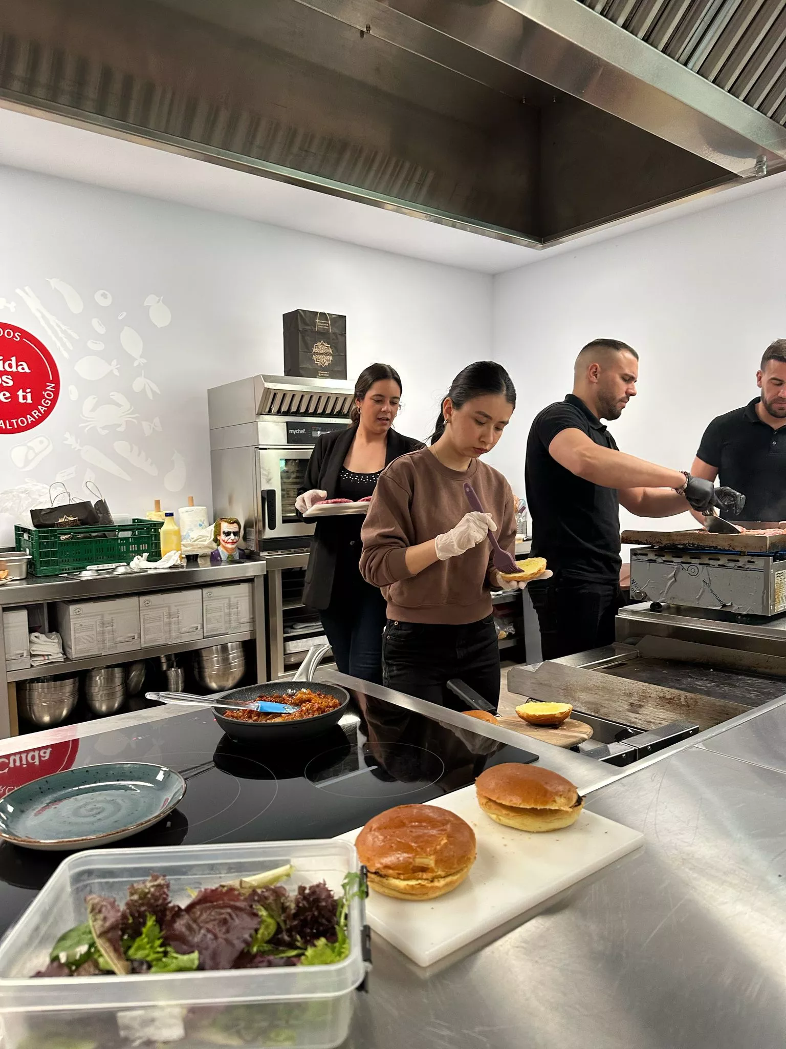 Presentación de la Huesca Burger Fest. Foto Eva Naval