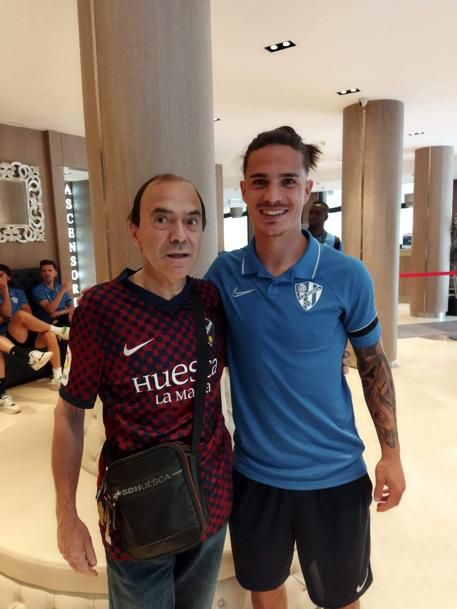 Chema con Jaime Seoane.