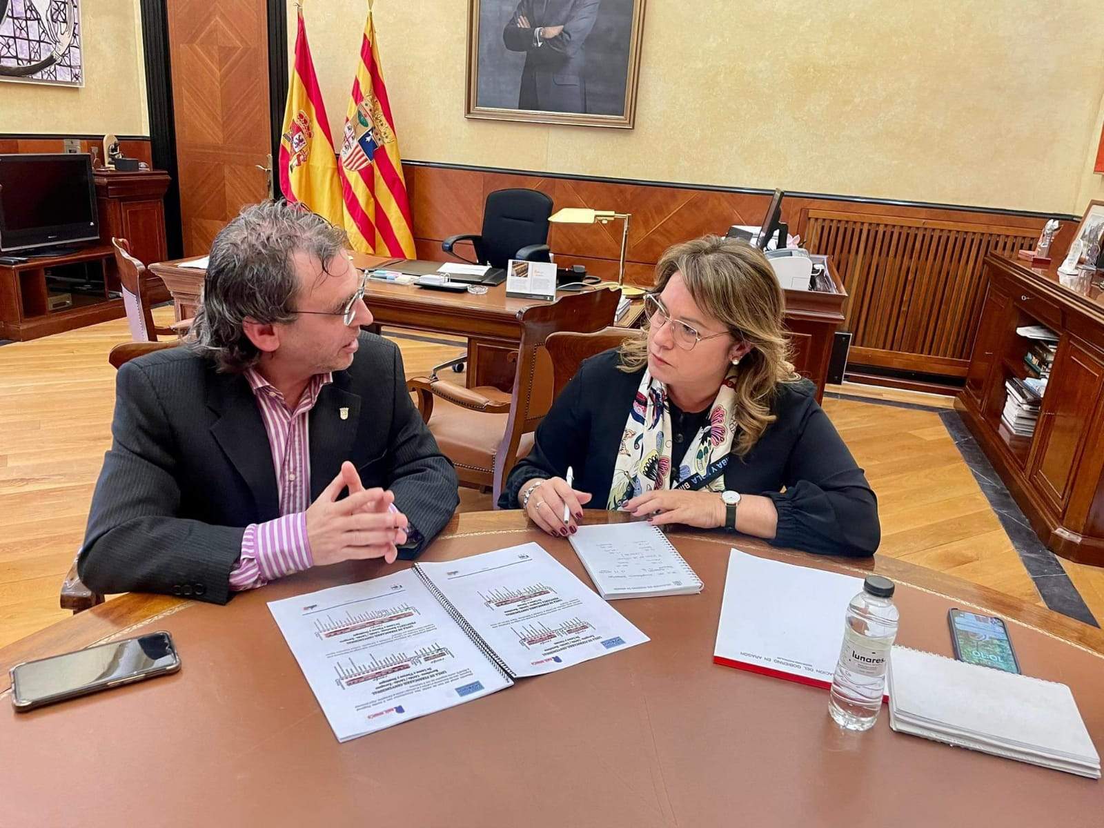 Raúl Rivarés y Rosa Serrano Raúl Rivarés y Rosa Serrano