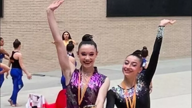 María Otín y Julia Santi María Otín y Julia Santi