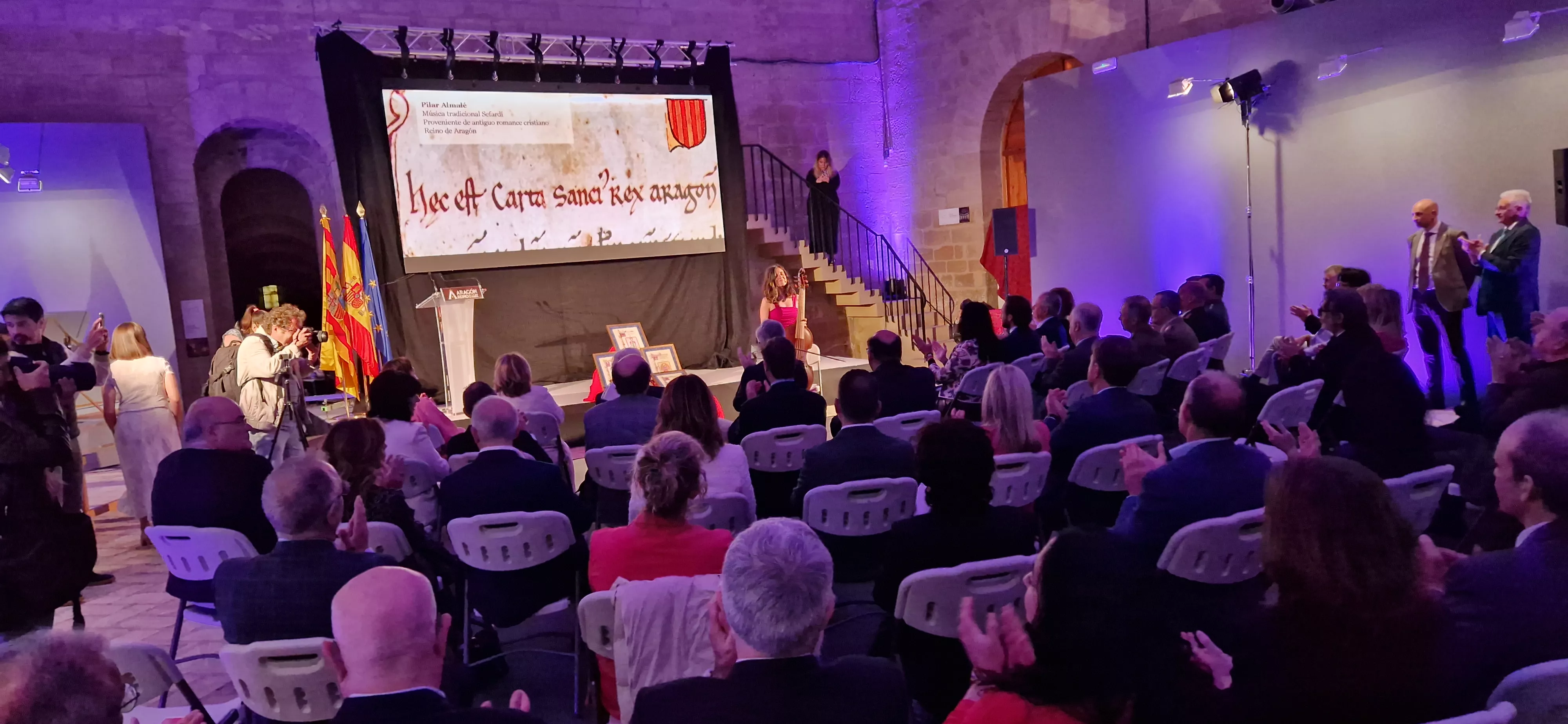 Presentación de 'Aragón Reino de la luz'. Foto Myriam Martínez 