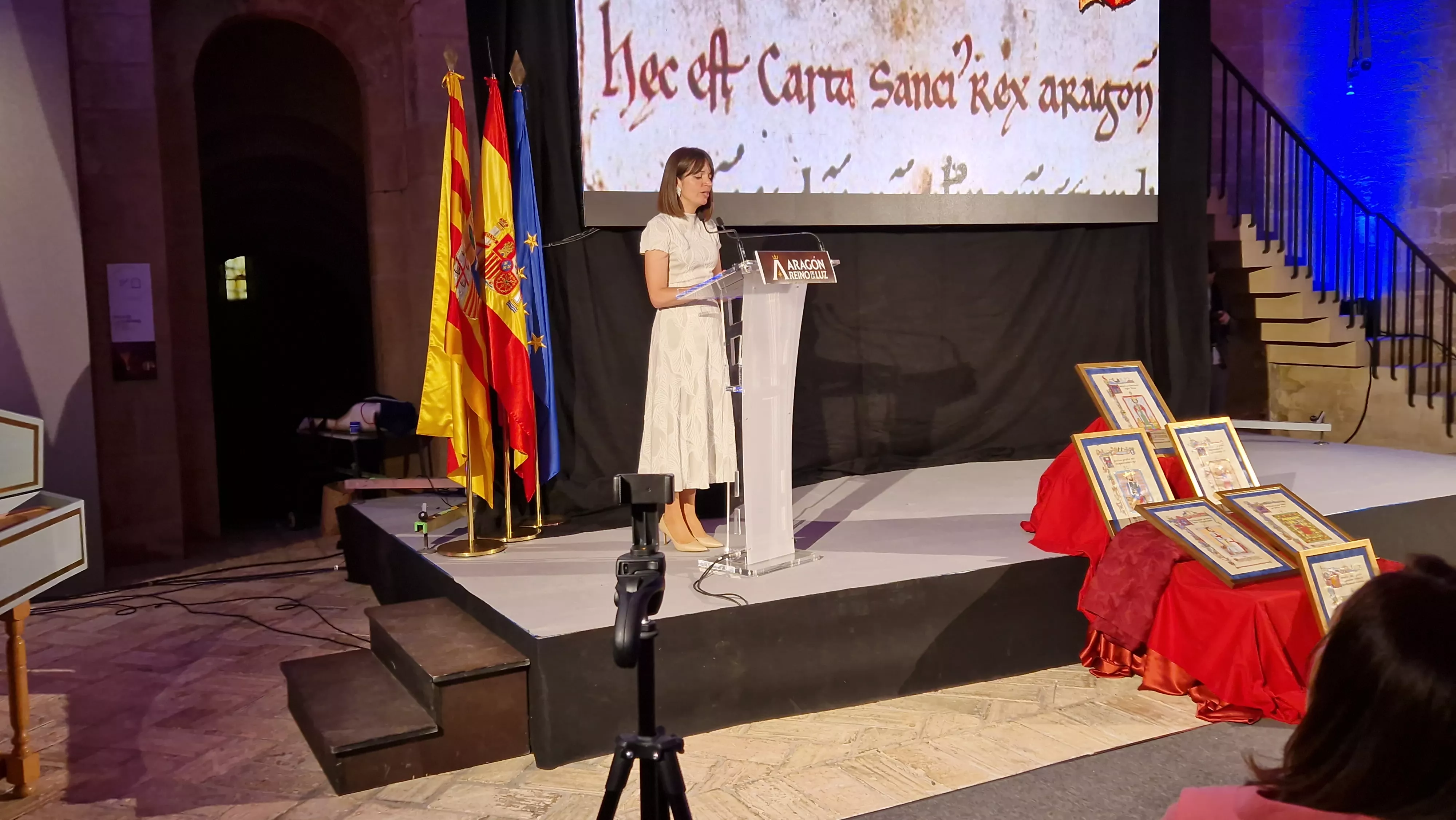 Presentación de 'Aragón Reino de la luz'. Foto Myriam Martínez 