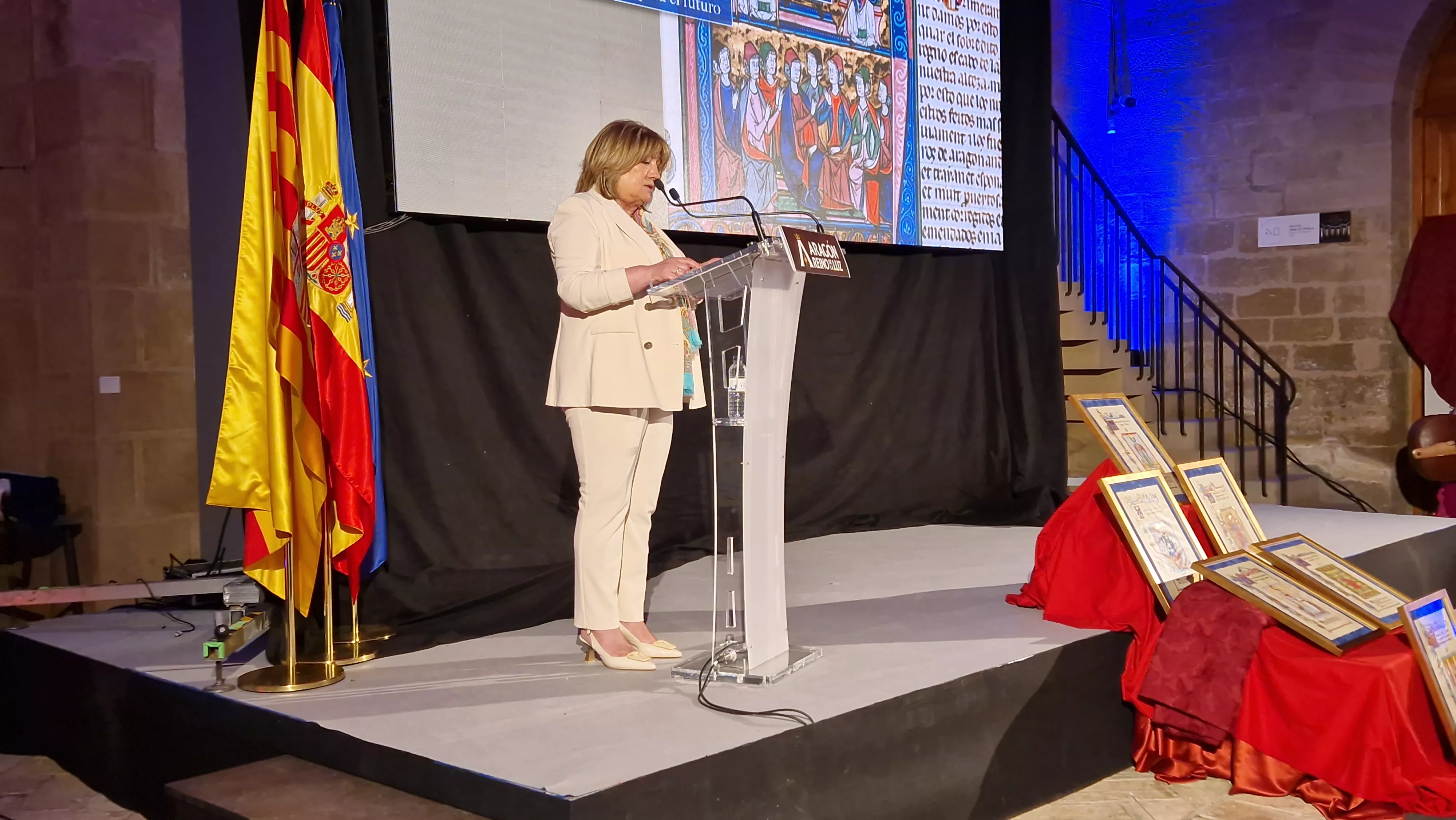 Presentación de 'Aragón Reino de la luz'. Foto Myriam Martínez 