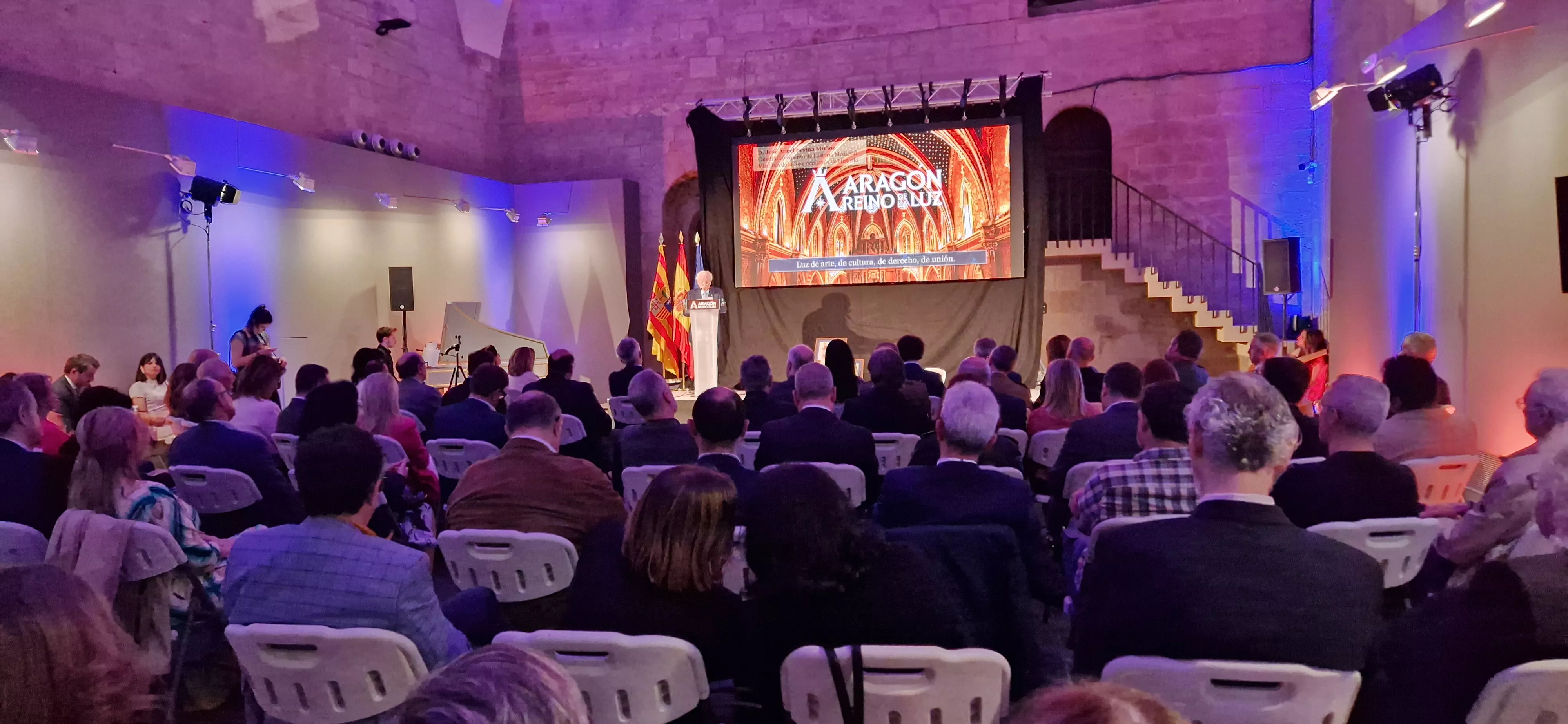 Presentación de 'Aragón Reino de la luz'. Foto Myriam Martínez 