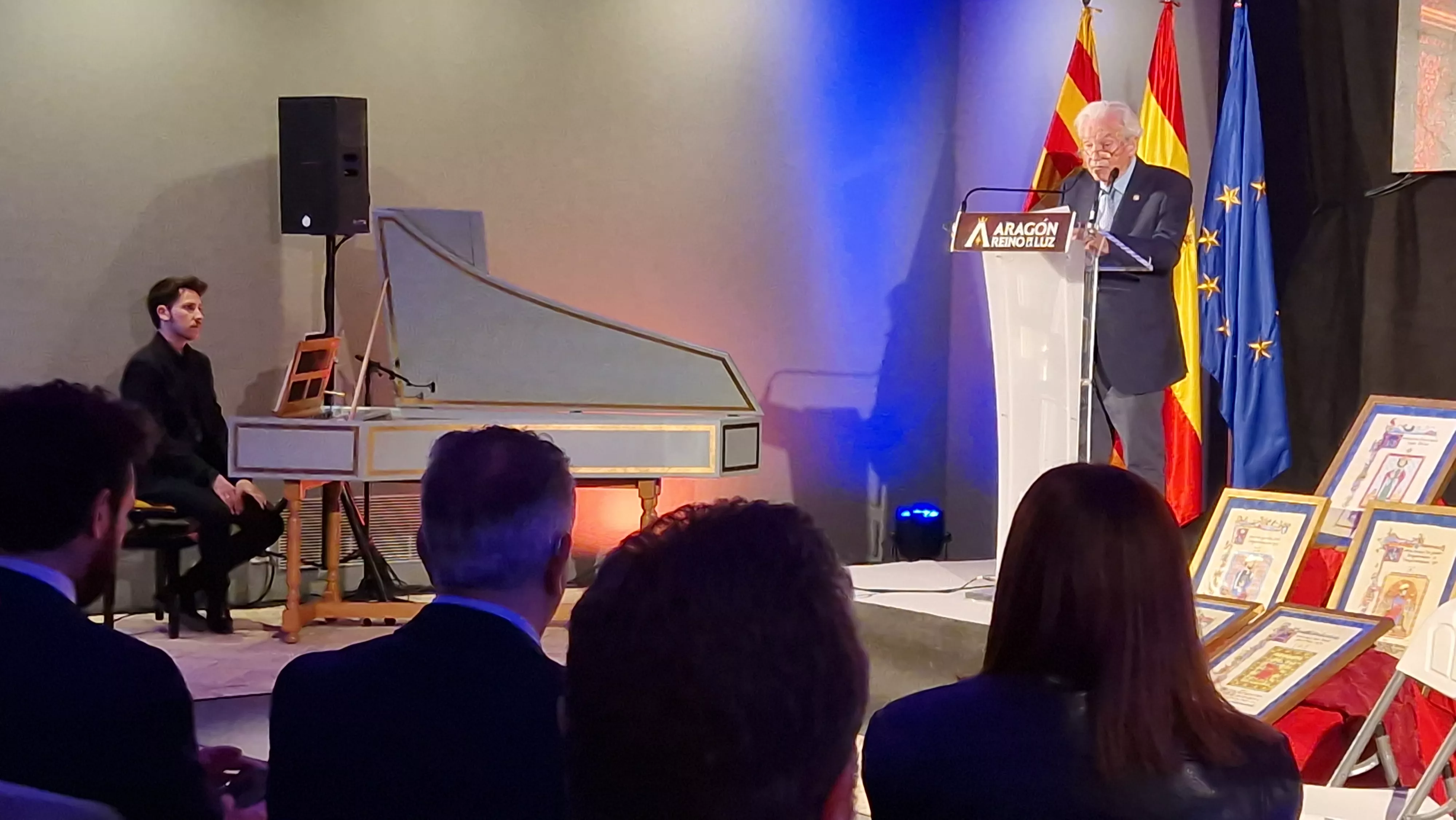 Presentación de 'Aragón Reino de la luz'. Foto Myriam Martínez 