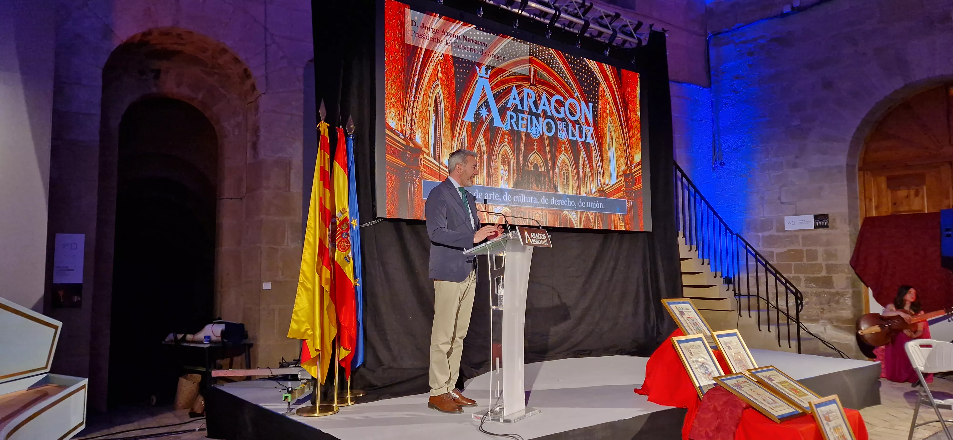 Presentación de 'Aragón Reino de la luz'. Foto Myriam Martínez 